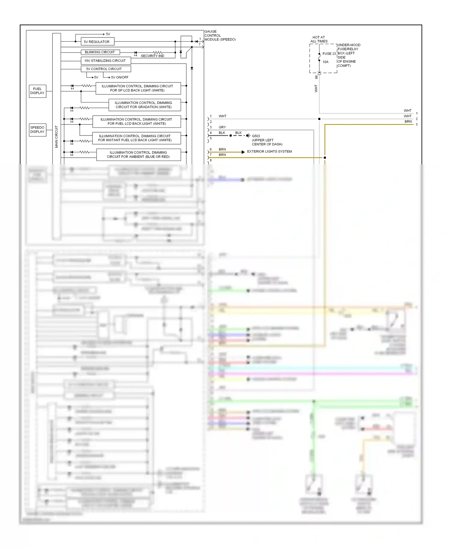 Wiring diagram brn for Honda Civic IX facelift (2013-2016) (86 of 188)