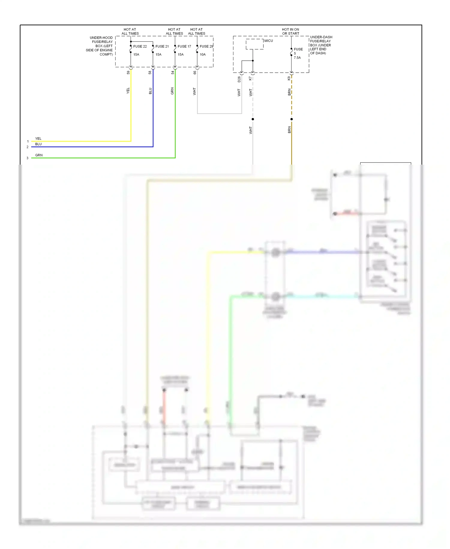 Wiring diagram brn for Honda Civic IX facelift (2013-2016) (76 of 188)