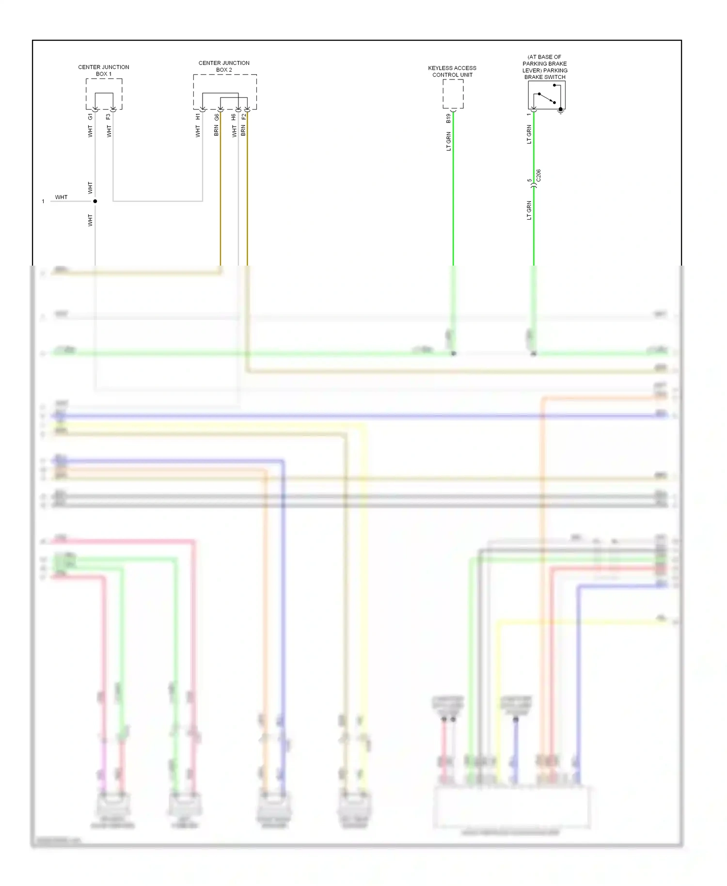 Wiring diagram brn for Honda Civic IX facelift (2013-2016) (144 of 188)