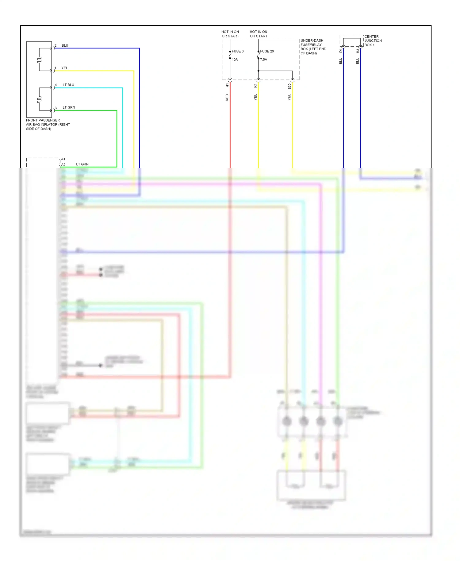Wiring diagram computer data lines system for Honda Civic IX facelift (2013-2016) (102 of 116)