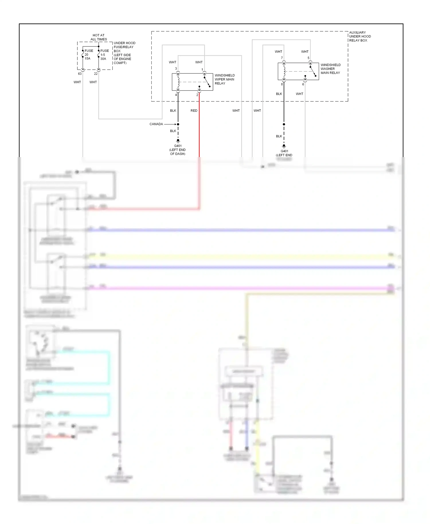 Wiring diagram computer data lines system for Honda Civic IX facelift (2013-2016) (115 of 116)