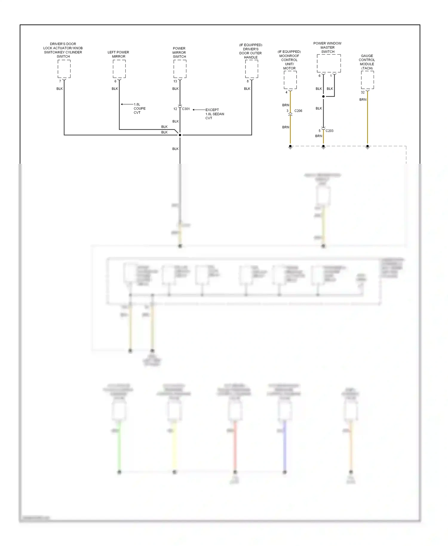 Wiring diagram front accessory power socket relay for Honda Civic IX facelift (2013-2016) (1 of 5)
