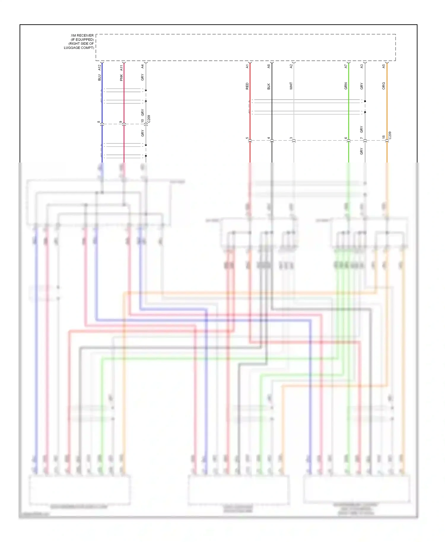 Wiring diagram grn for Honda Civic IX facelift (2013-2016) (29 of 168)