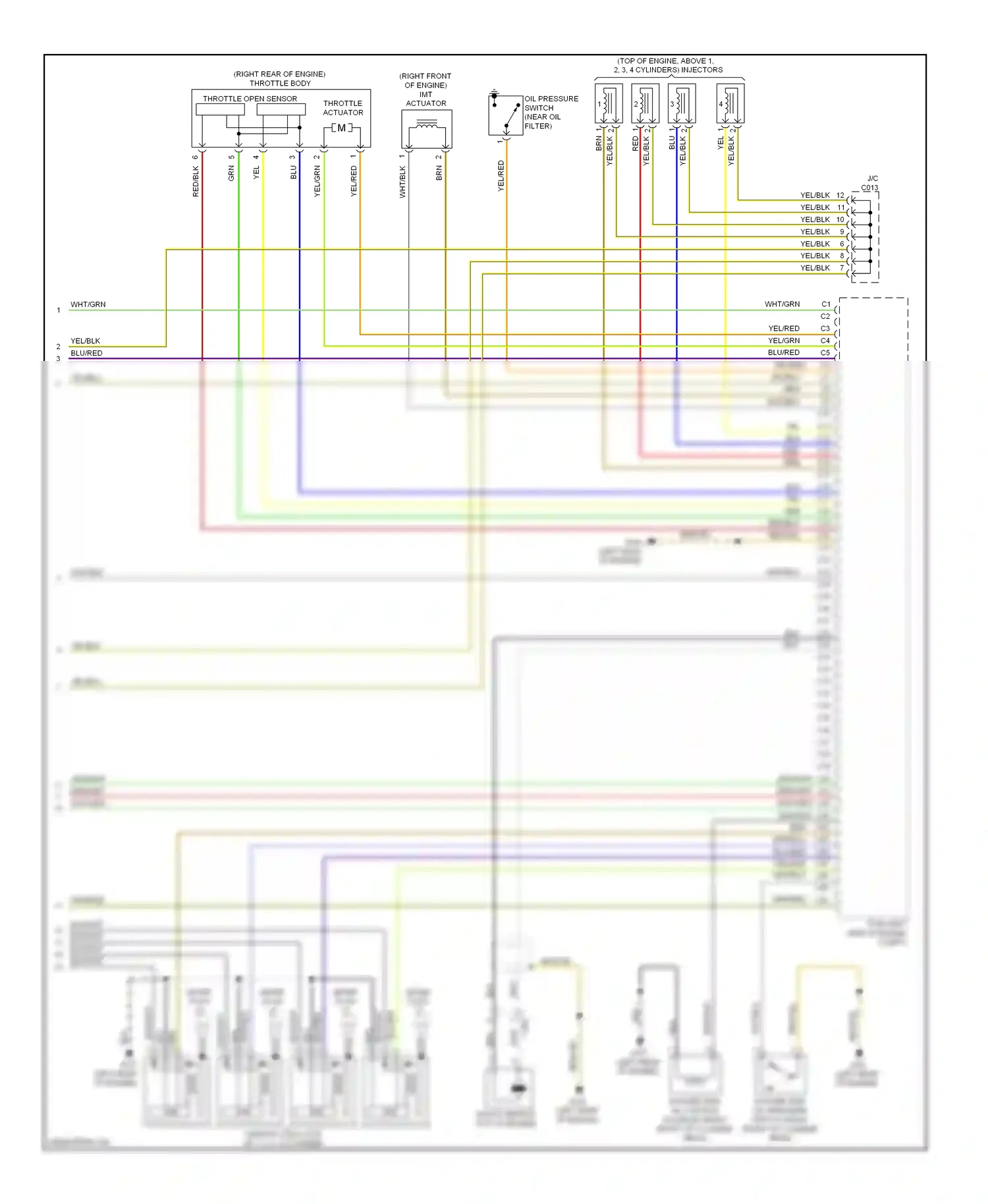 Wiring diagram grn for Honda Civic IX facelift (2013-2016) (56 of 168)