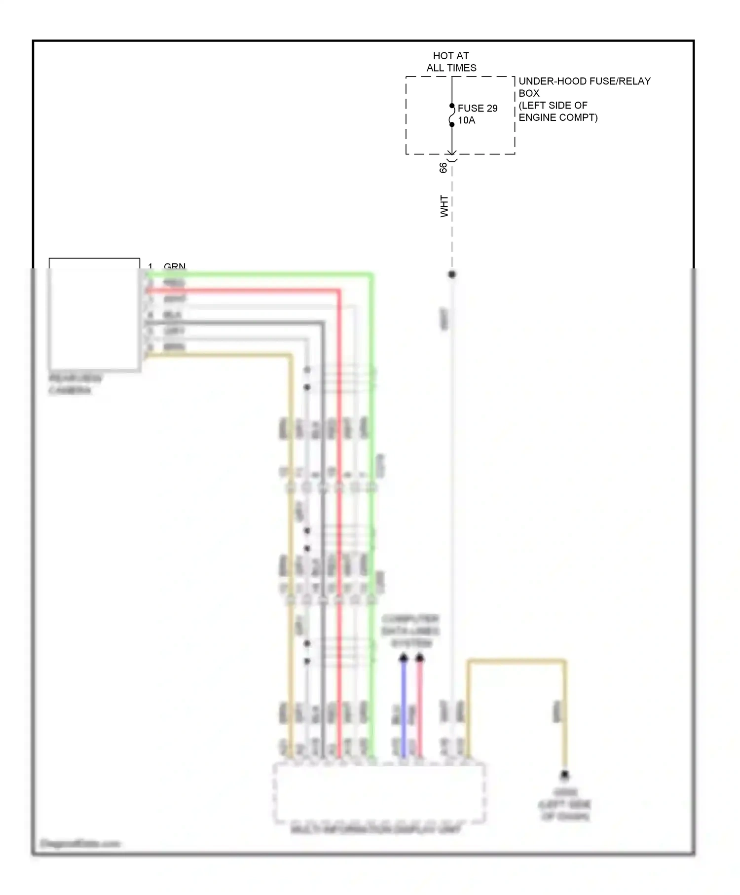 Wiring diagram gry for Honda Civic IX facelift (2013-2016) (97 of 158)
