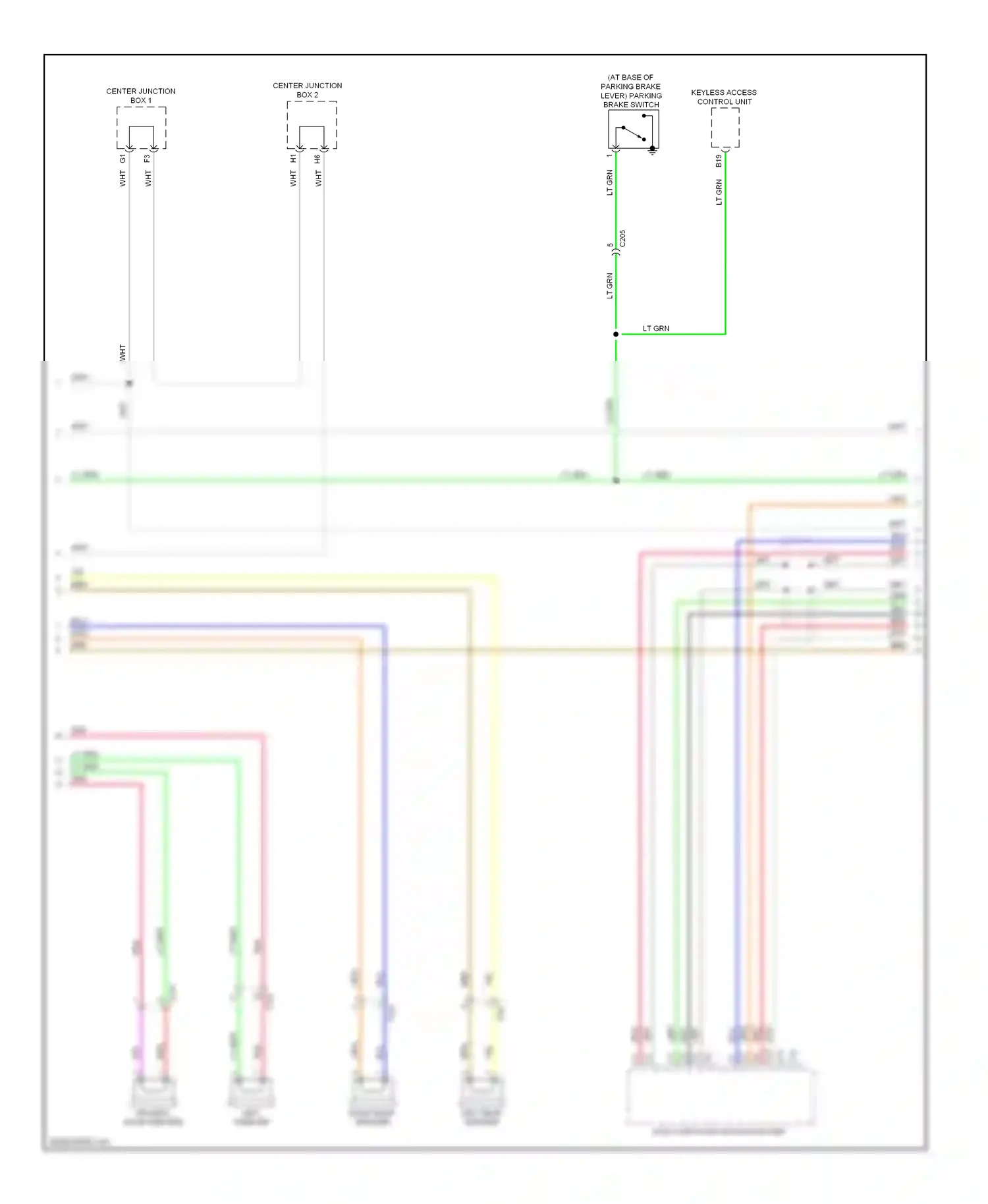 Wiring diagram gry for Honda Civic IX facelift (2013-2016) (124 of 158)