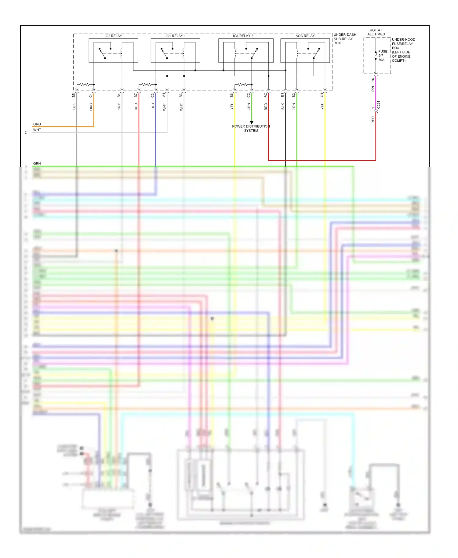Wiring diagram lt grn for Honda Civic IX facelift (2013-2016) (15 of 137)