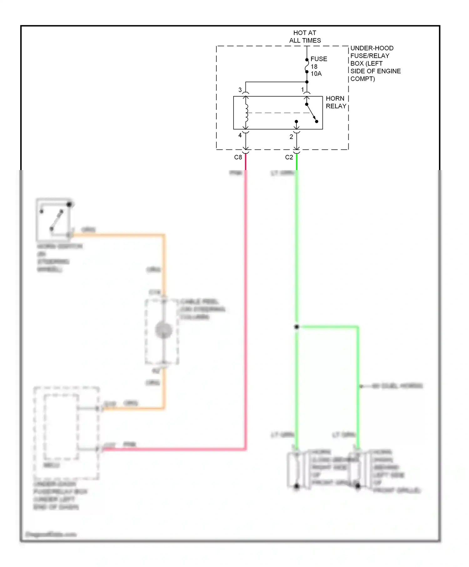Wiring diagram org/ for Honda Civic IX facelift (2013-2016) (53 of 113)