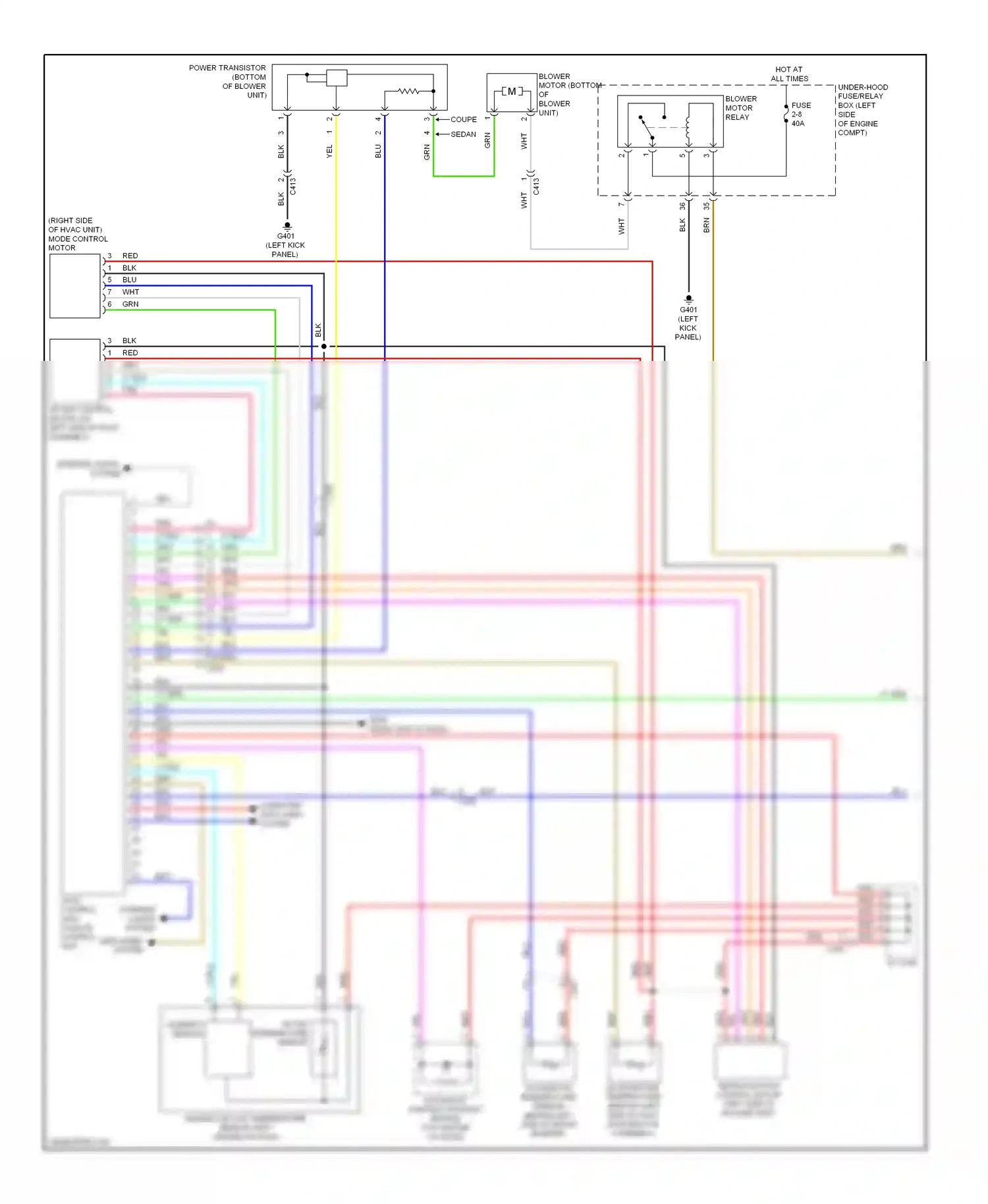 Wiring diagram pnk for Honda Civic IX facelift (2013-2016) (2 of 135)