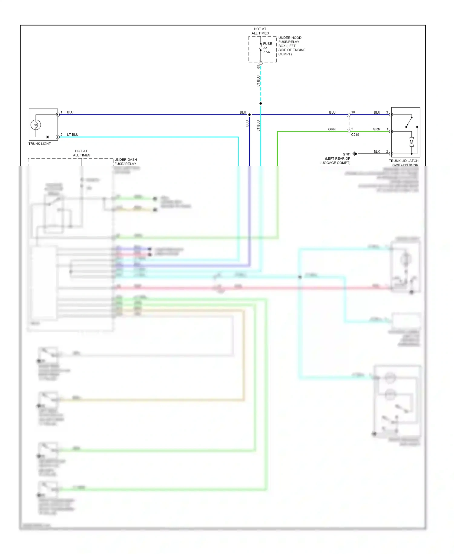 Wiring diagram pnk for Honda Civic IX facelift (2013-2016) (61 of 135)