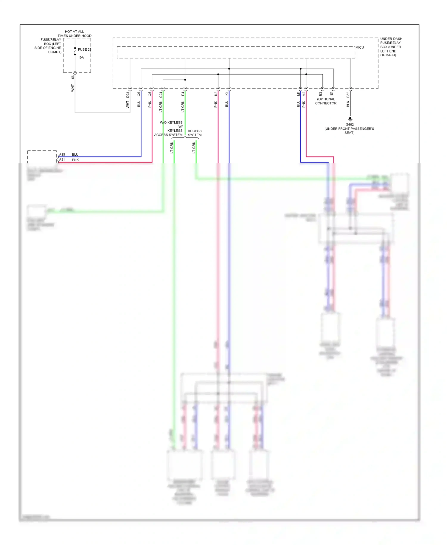 Wiring diagram pnk for Honda Civic IX facelift (2013-2016) (59 of 135)