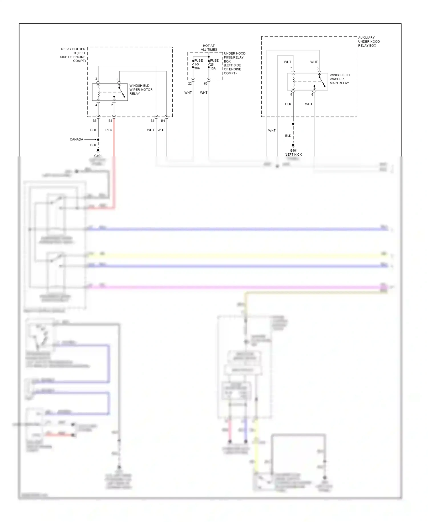 Wiring diagram pnk for Honda Civic IX facelift (2013-2016) (131 of 135)