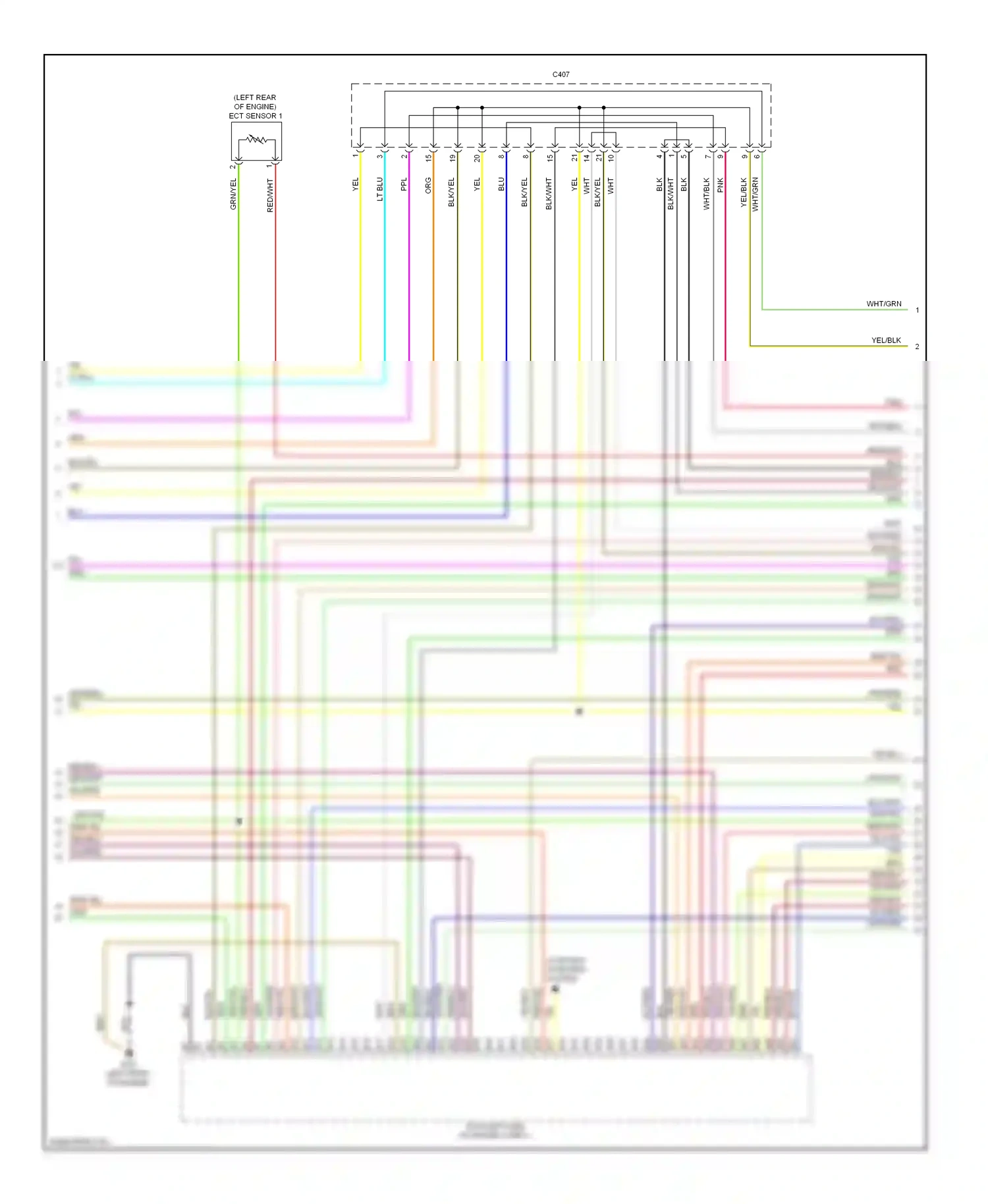 Wiring diagram starting/ charging system for Honda Civic IX facelift (2013-2016) (2 of 5)