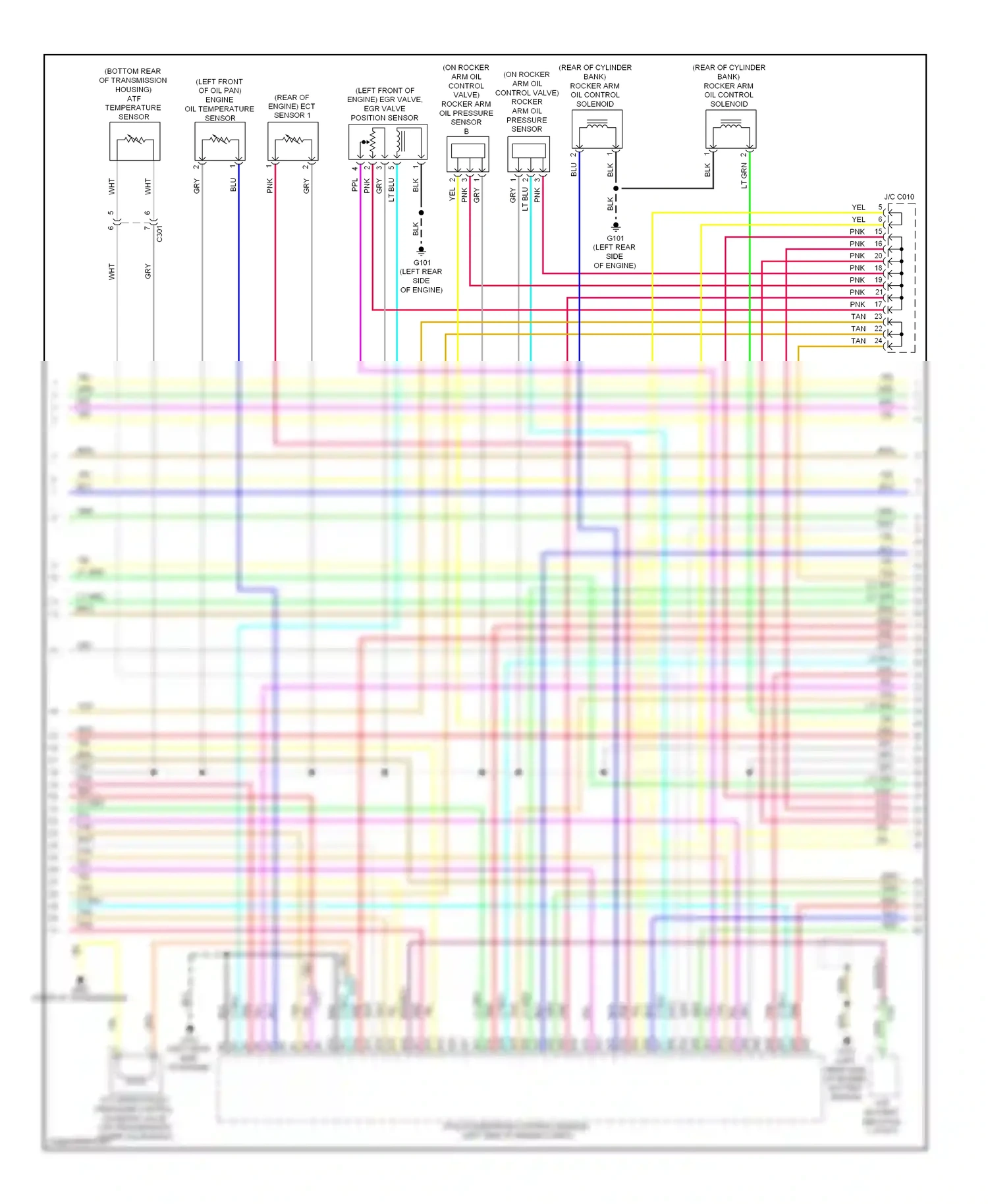 Wiring diagram tan for Honda Civic IX facelift (2013-2016) (3 of 16)