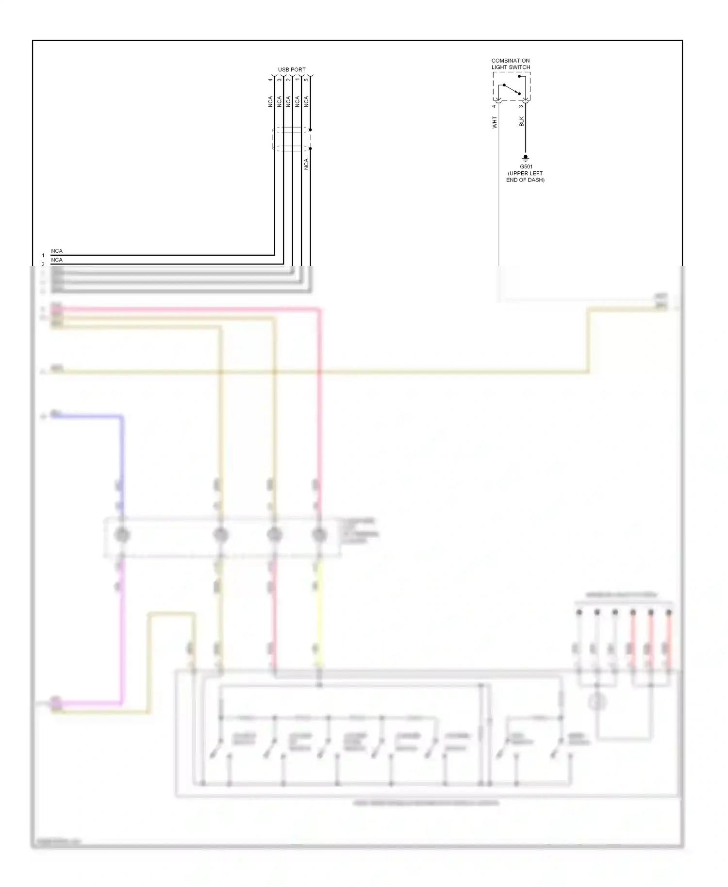 Wiring diagram volume up switch for Honda Civic IX facelift (2013-2016) (2 of 7)