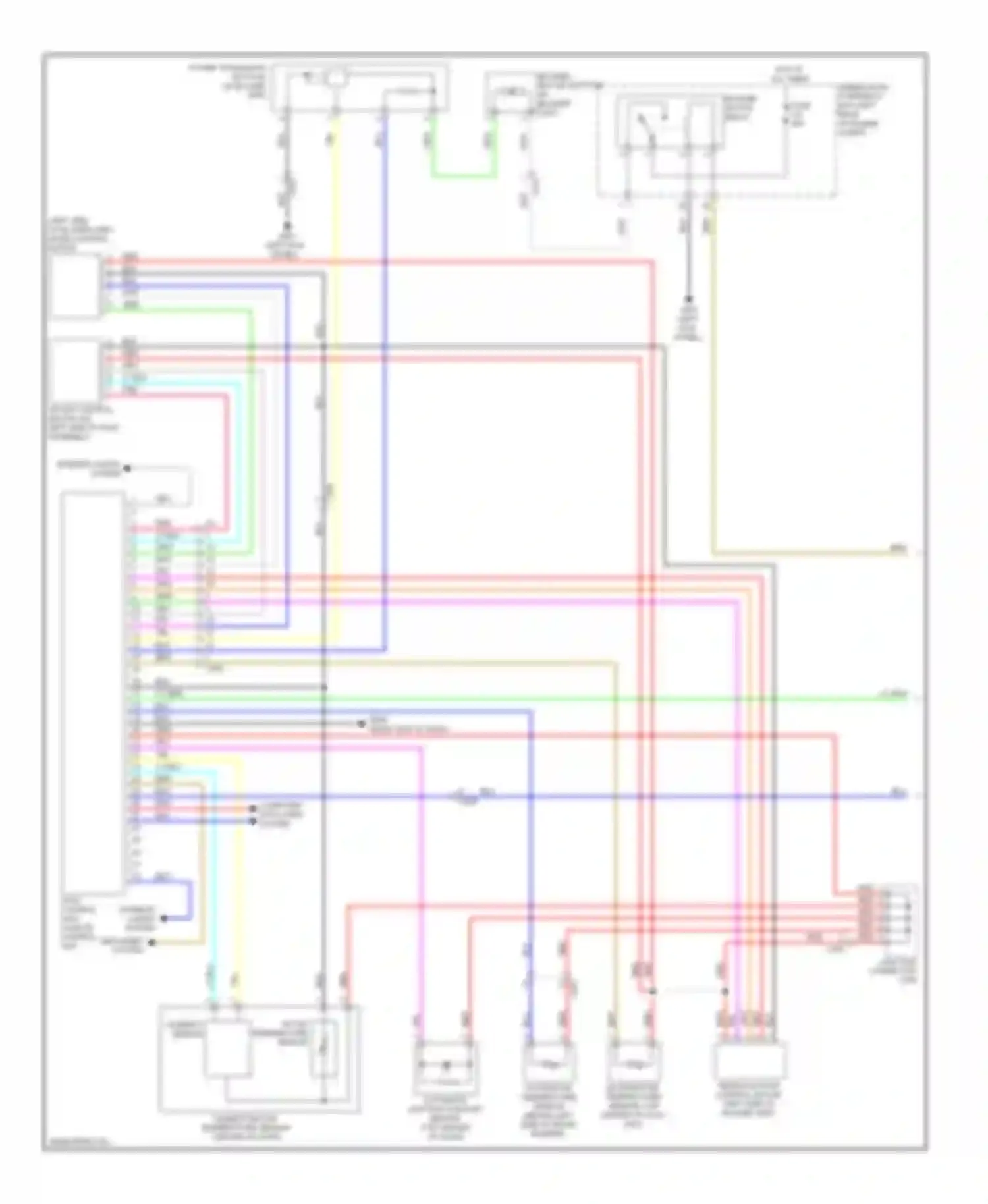 Civic Honda IX (2011-2015): Automatic a/c circuit, except hybrid (1 of 3)
