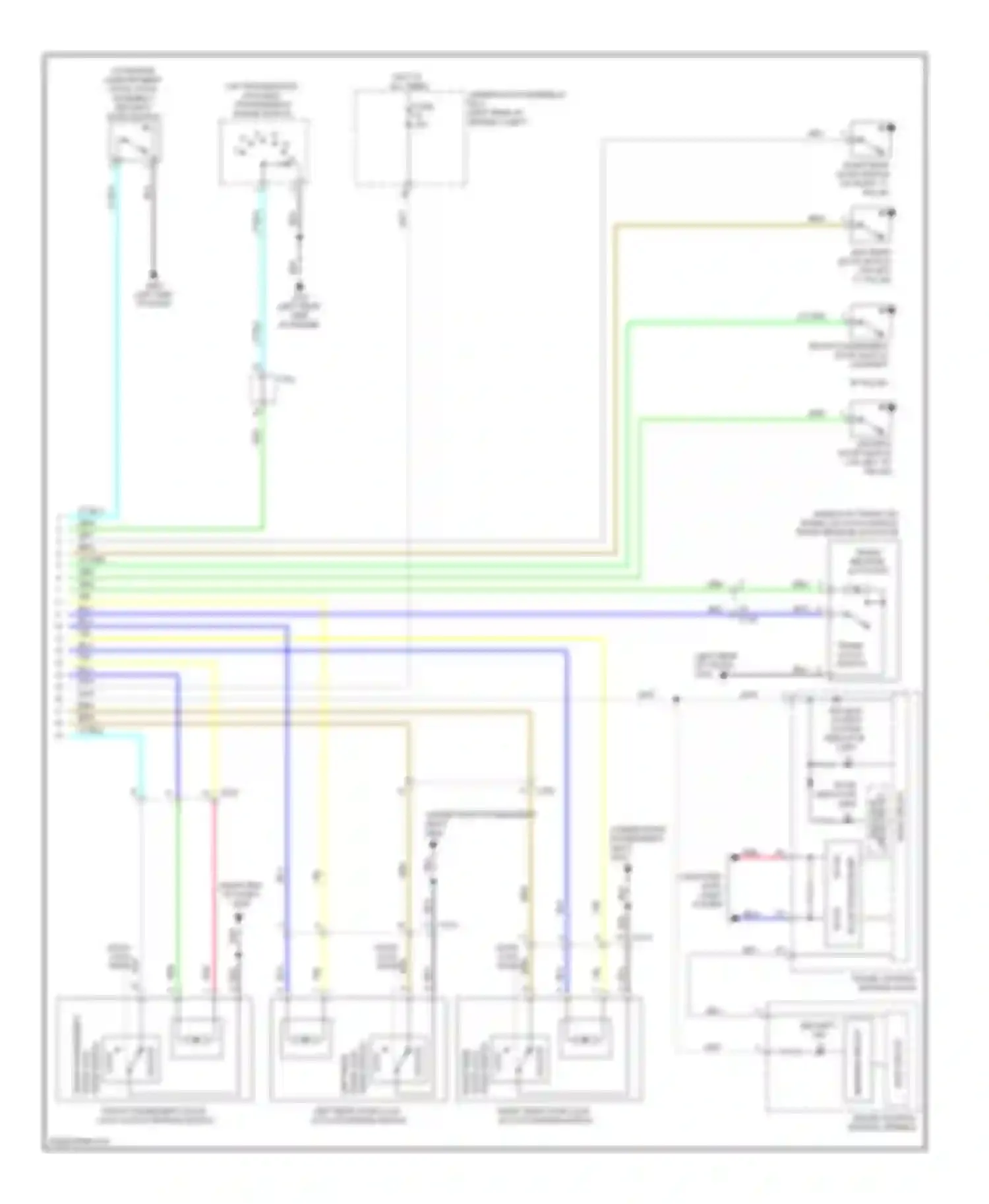 Civic Honda IX (2011-2015): Forced entry circuit, hybrid (2 of 2)