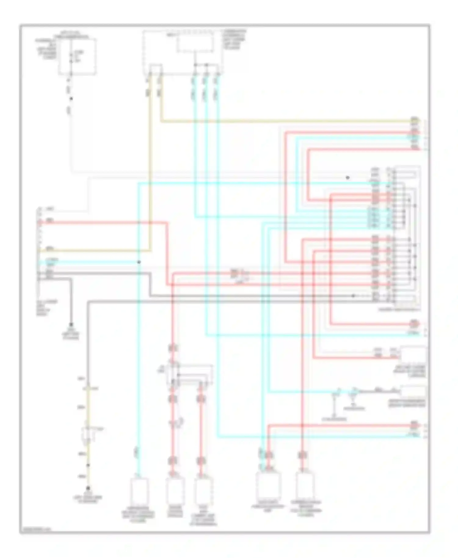 Civic Honda IX (2011-2015): Data link connector circuit, hybrid (1 of 2)