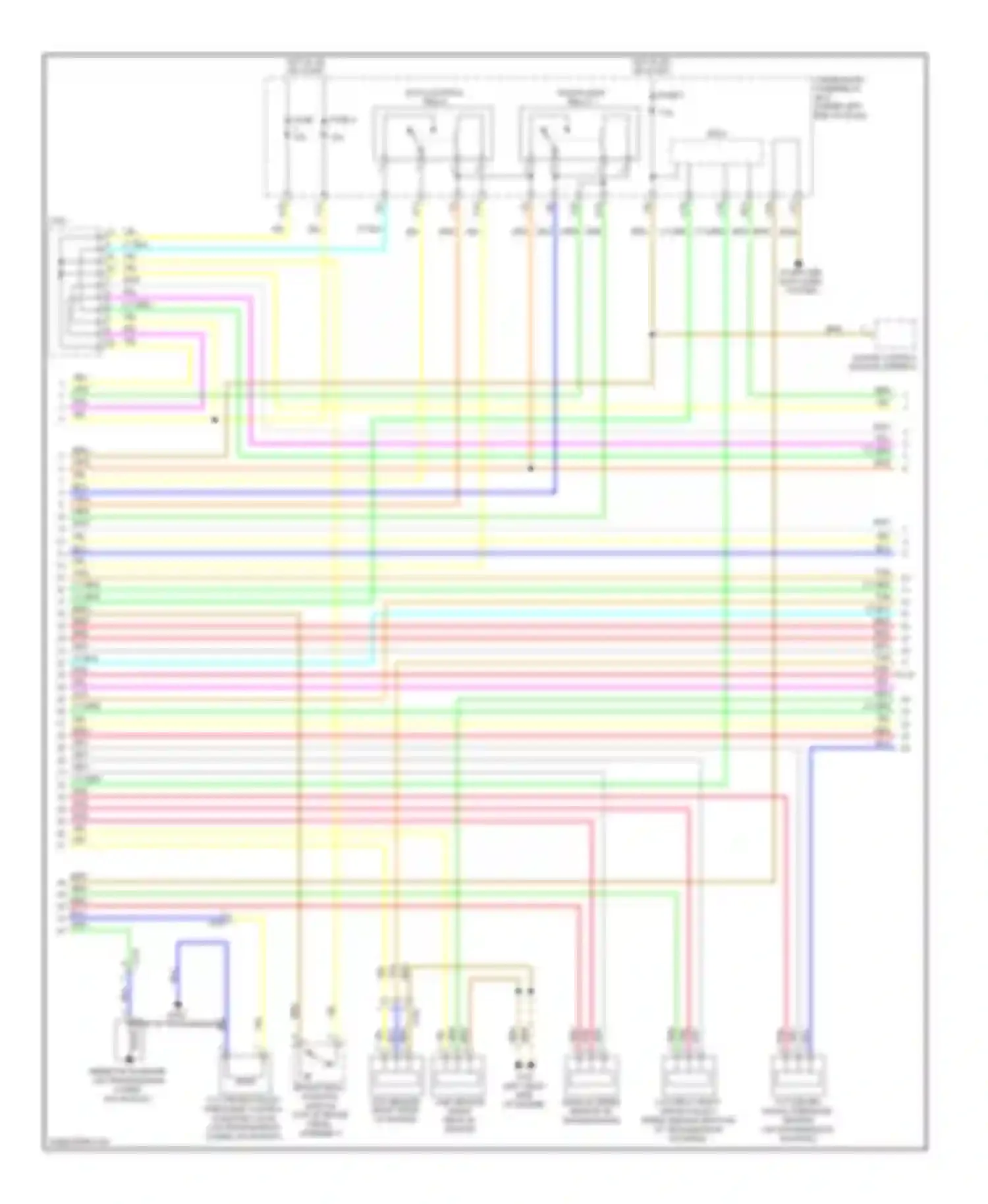 Civic Honda IX (2011-2015): Wiring diagram engine performance 1.5l hybrid, engine controls circuit (4 of 5)
