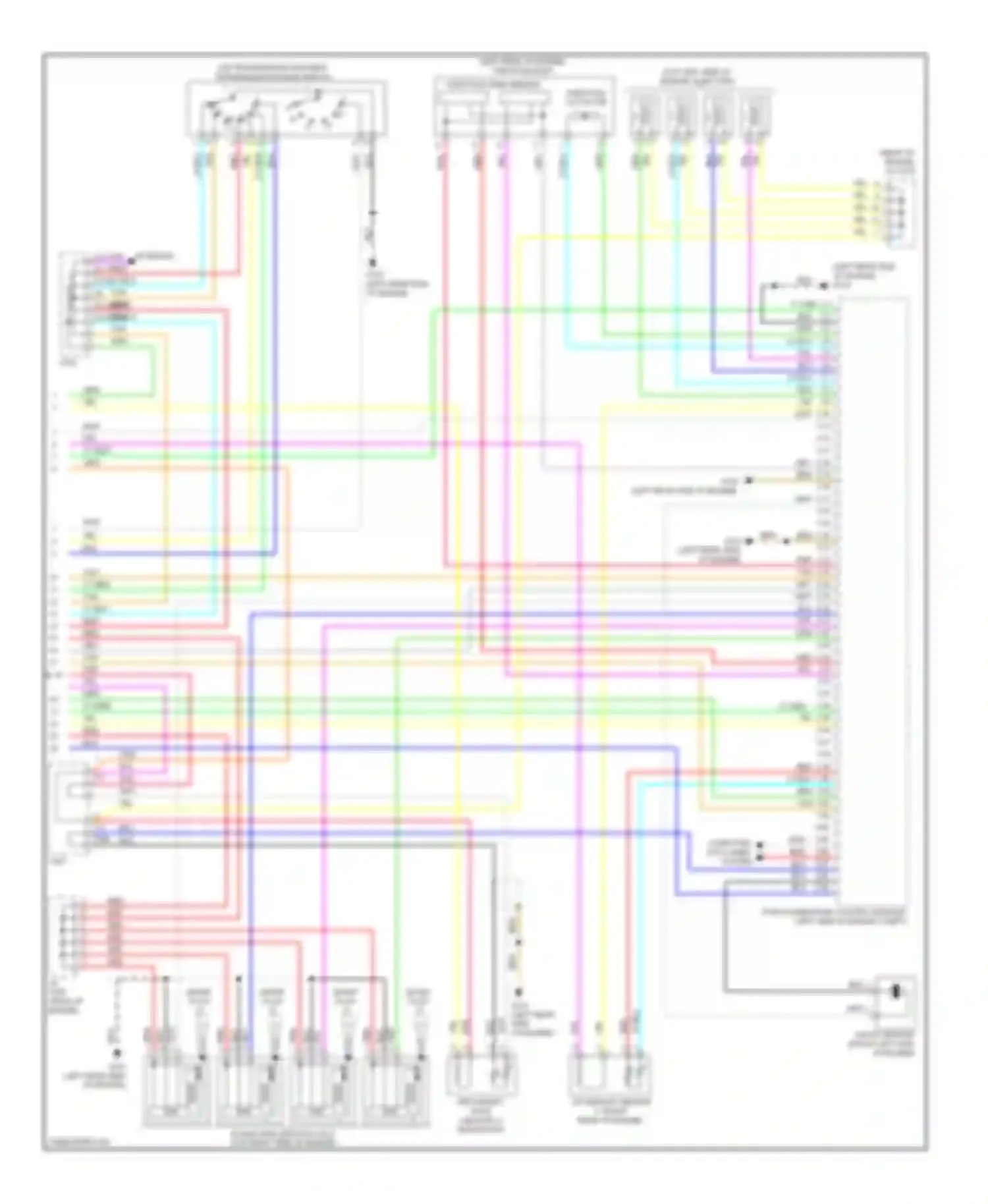 Civic Honda IX (2011-2015): Wiring diagram engine performance 1.5l hybrid, engine controls circuit (5 of 5)