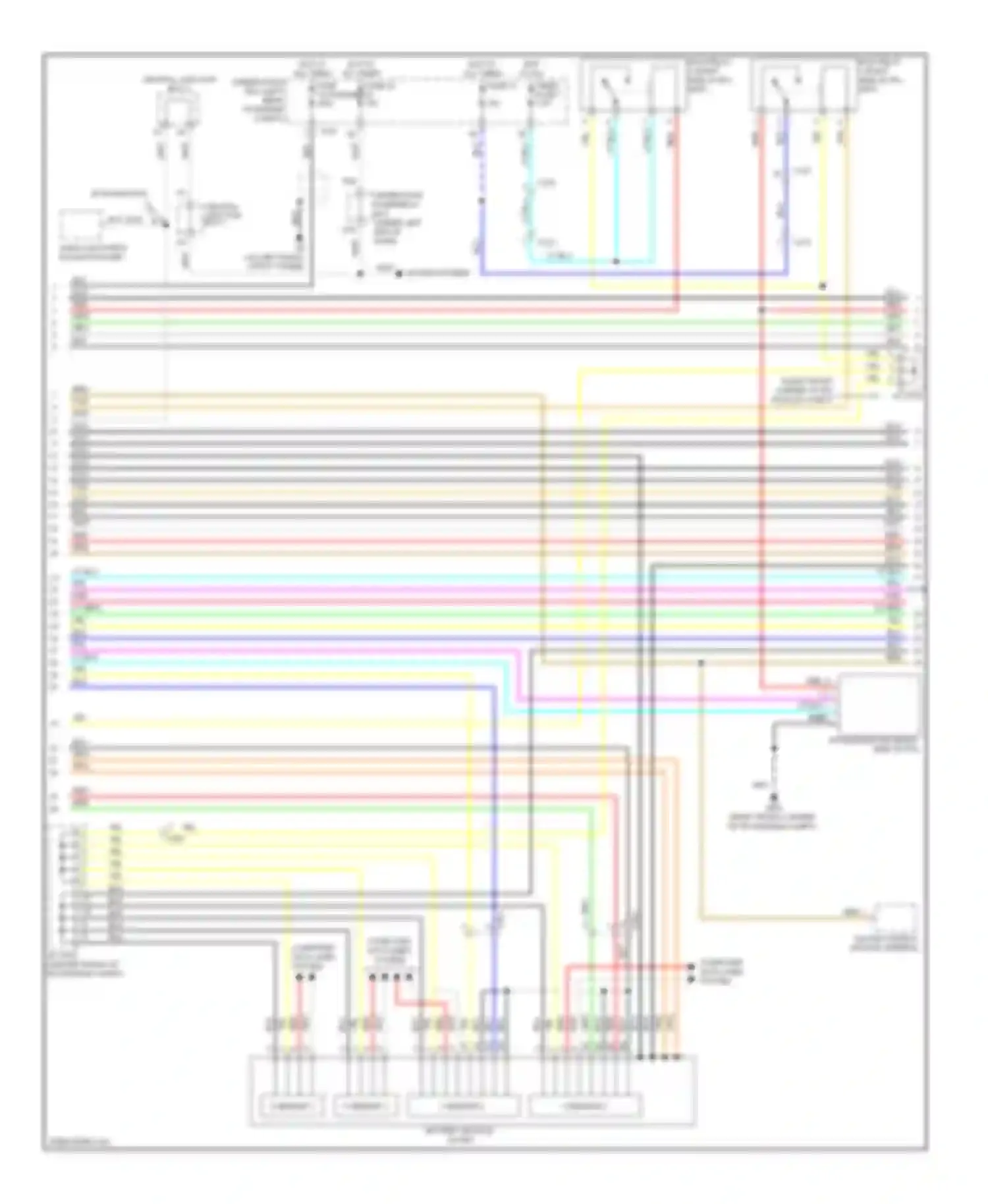 Civic Honda IX (2011-2015): Wiring diagram engine performance 1.5l hybrid, ima circuit (2 of 3)