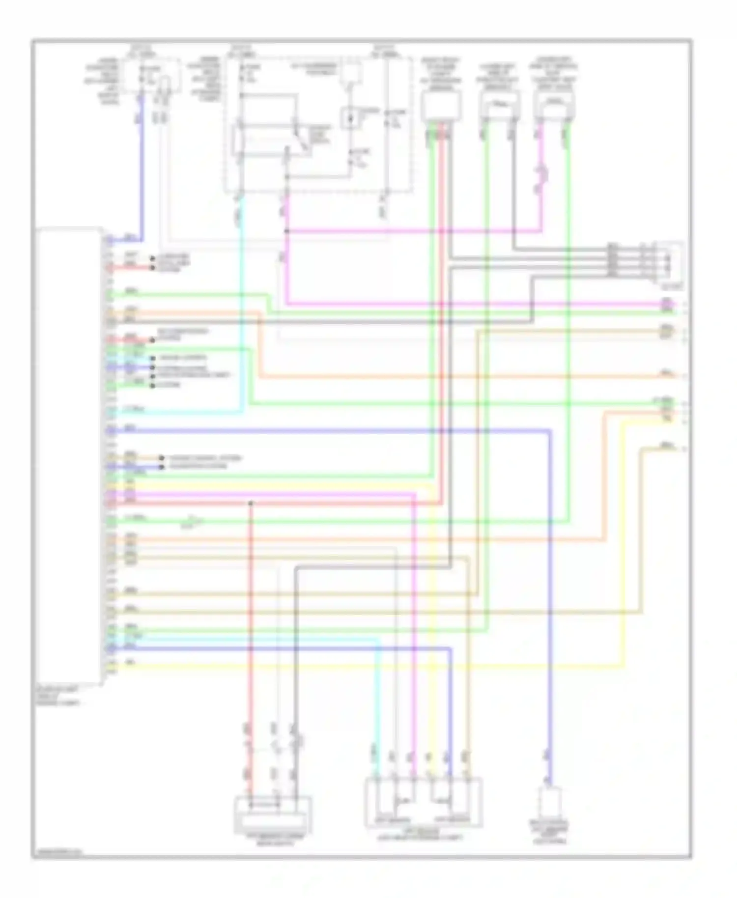 Civic Honda IX (2011-2015): Wiring diagram engine performance 2.4l (1 of 5)