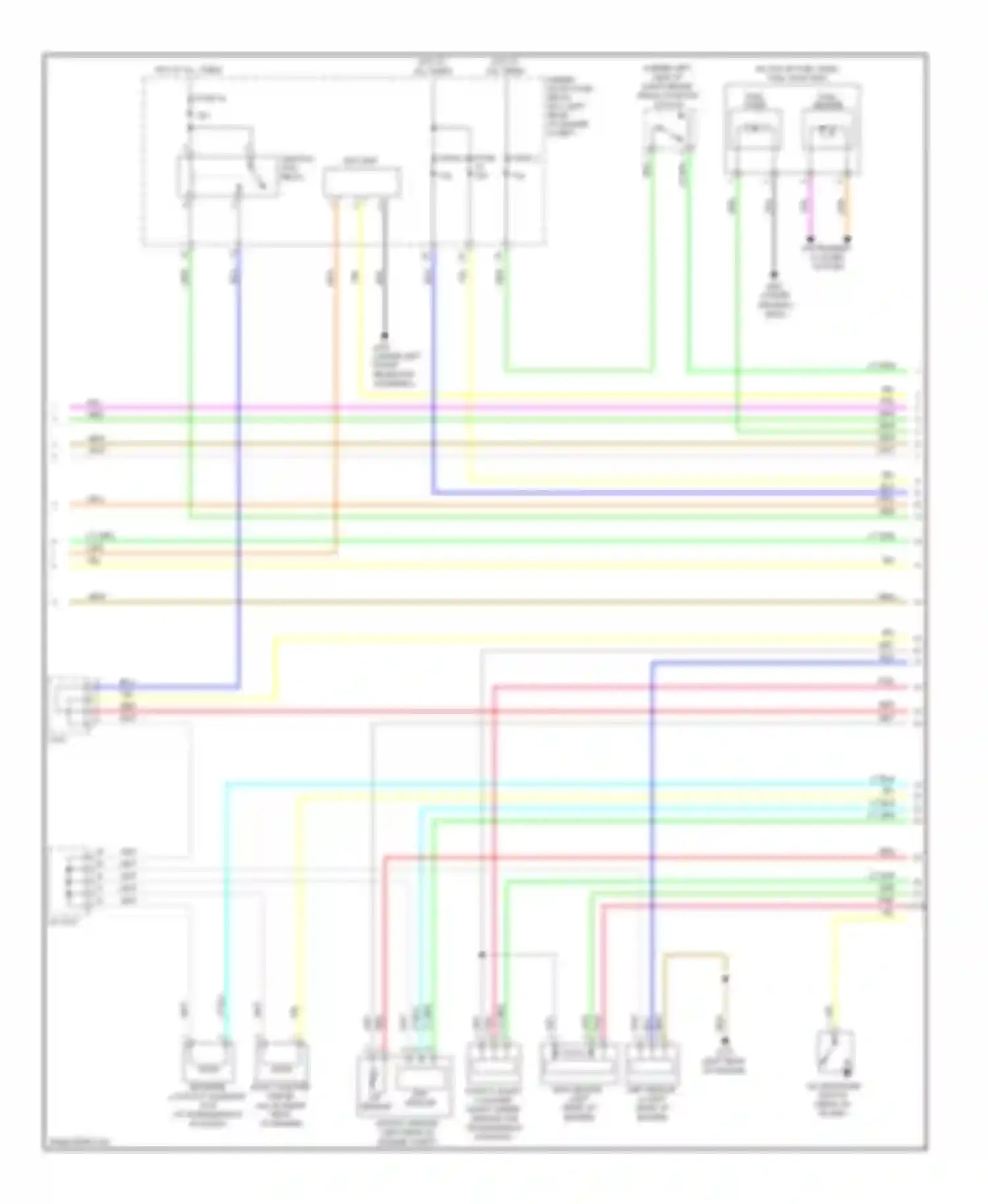 Civic Honda IX (2011-2015): Wiring diagram engine performance 2.4l (2 of 5)