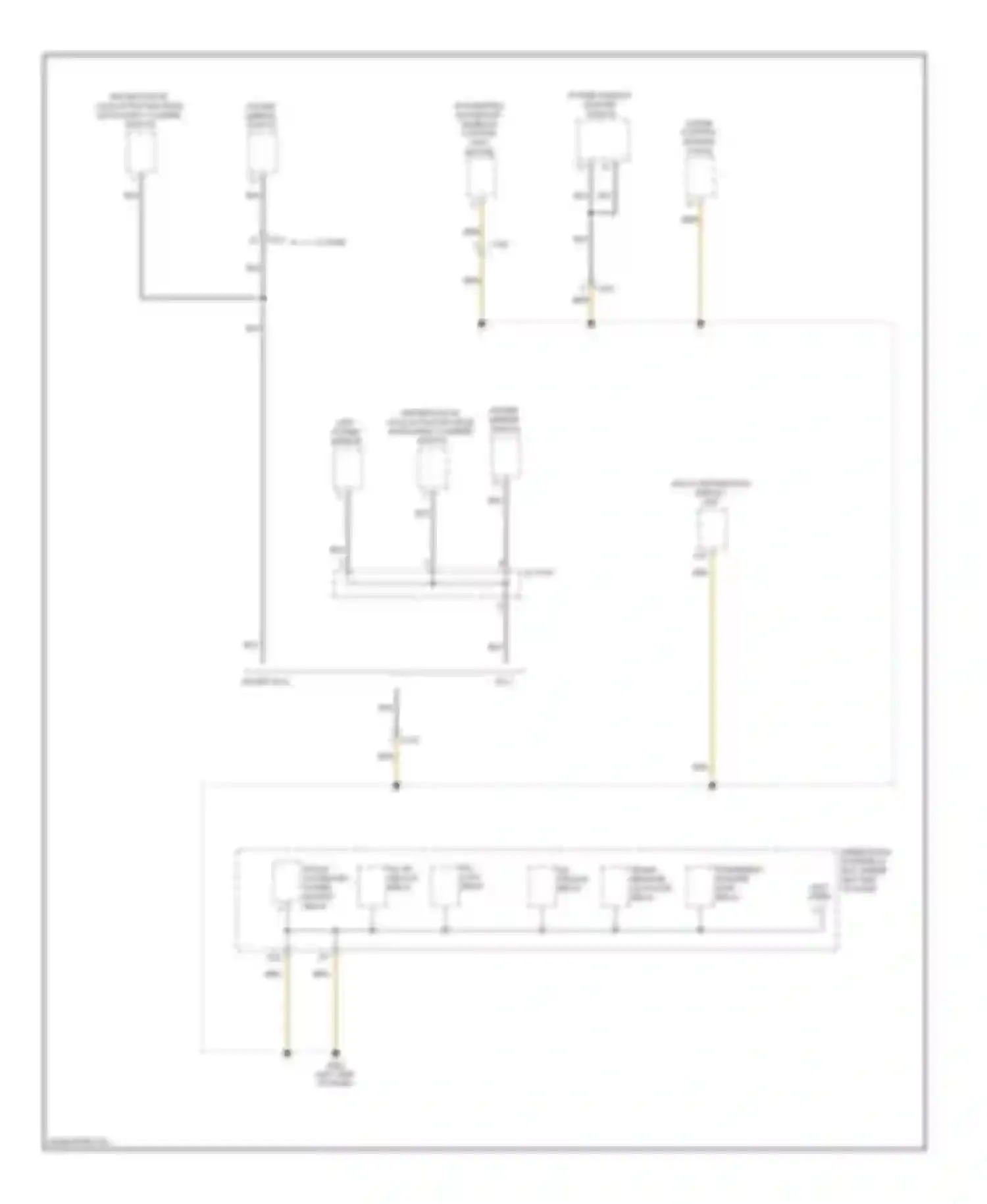 Civic Honda IX (2011-2015): Ground distribution circuit, except hybrid (3 of 5)