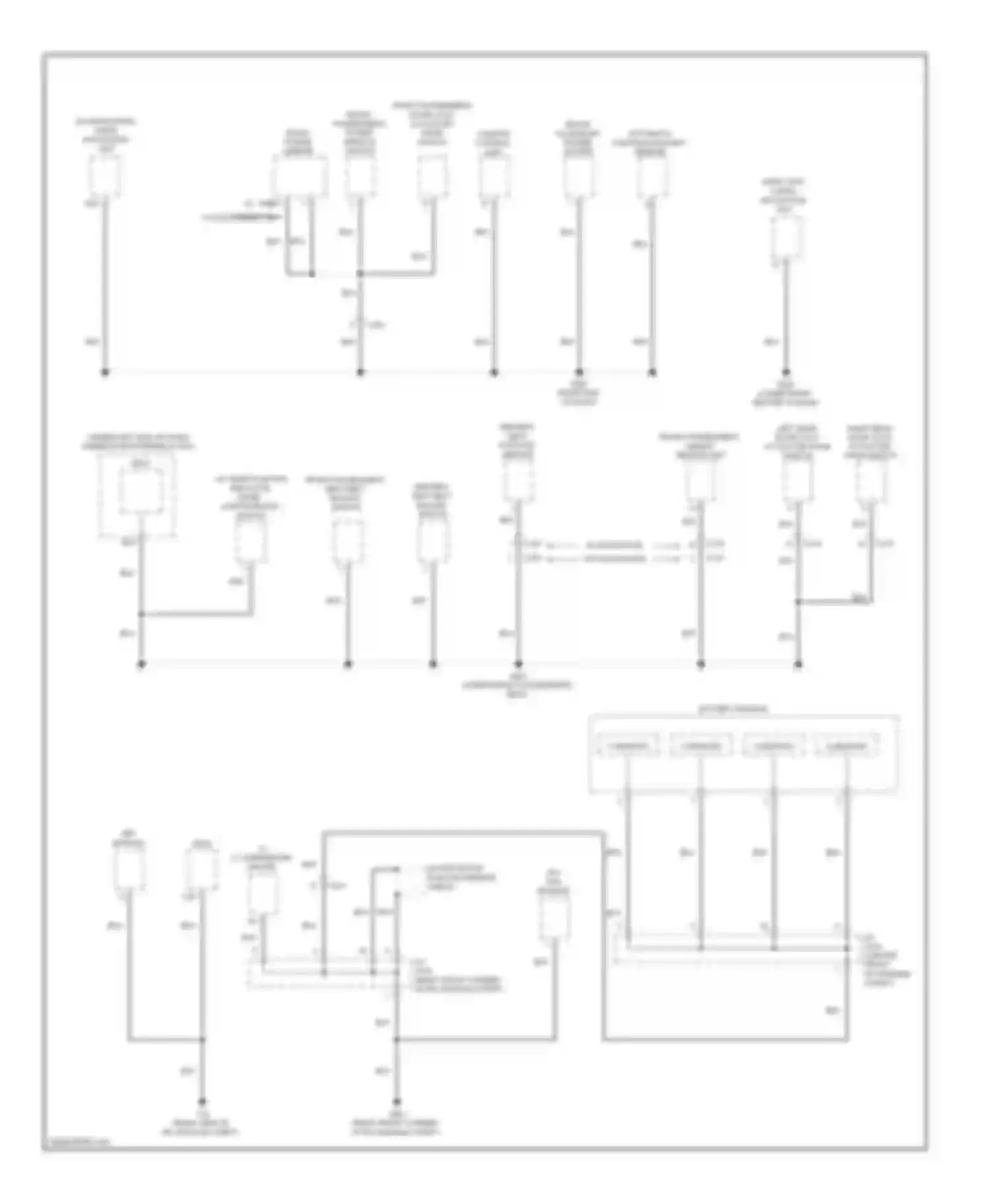 Civic Honda IX (2011-2015): Ground distribution circuit, hybrid (4 of 4)