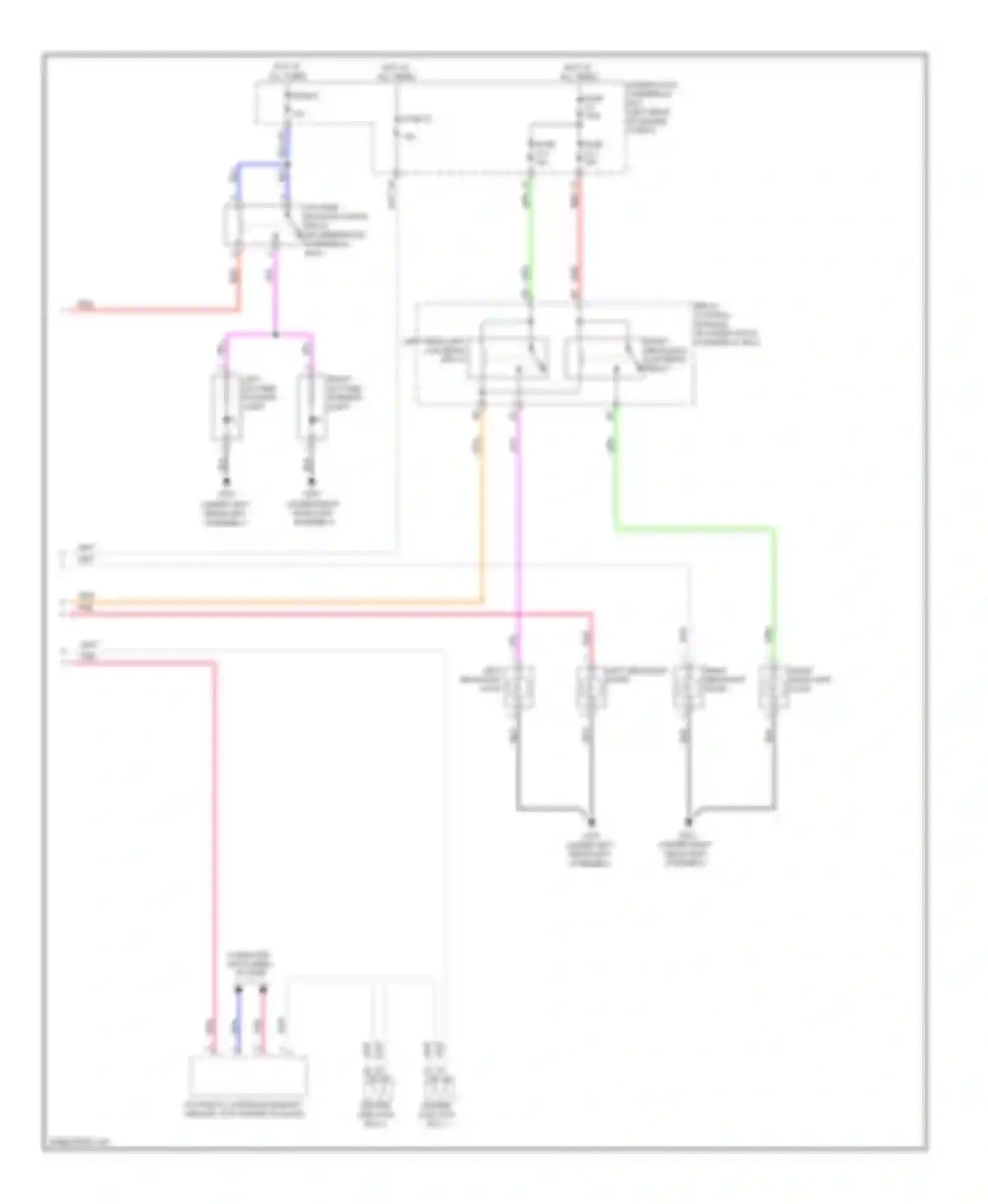 Civic Honda IX (2011-2015): Headlights circuit, hybrid (2 of 2)