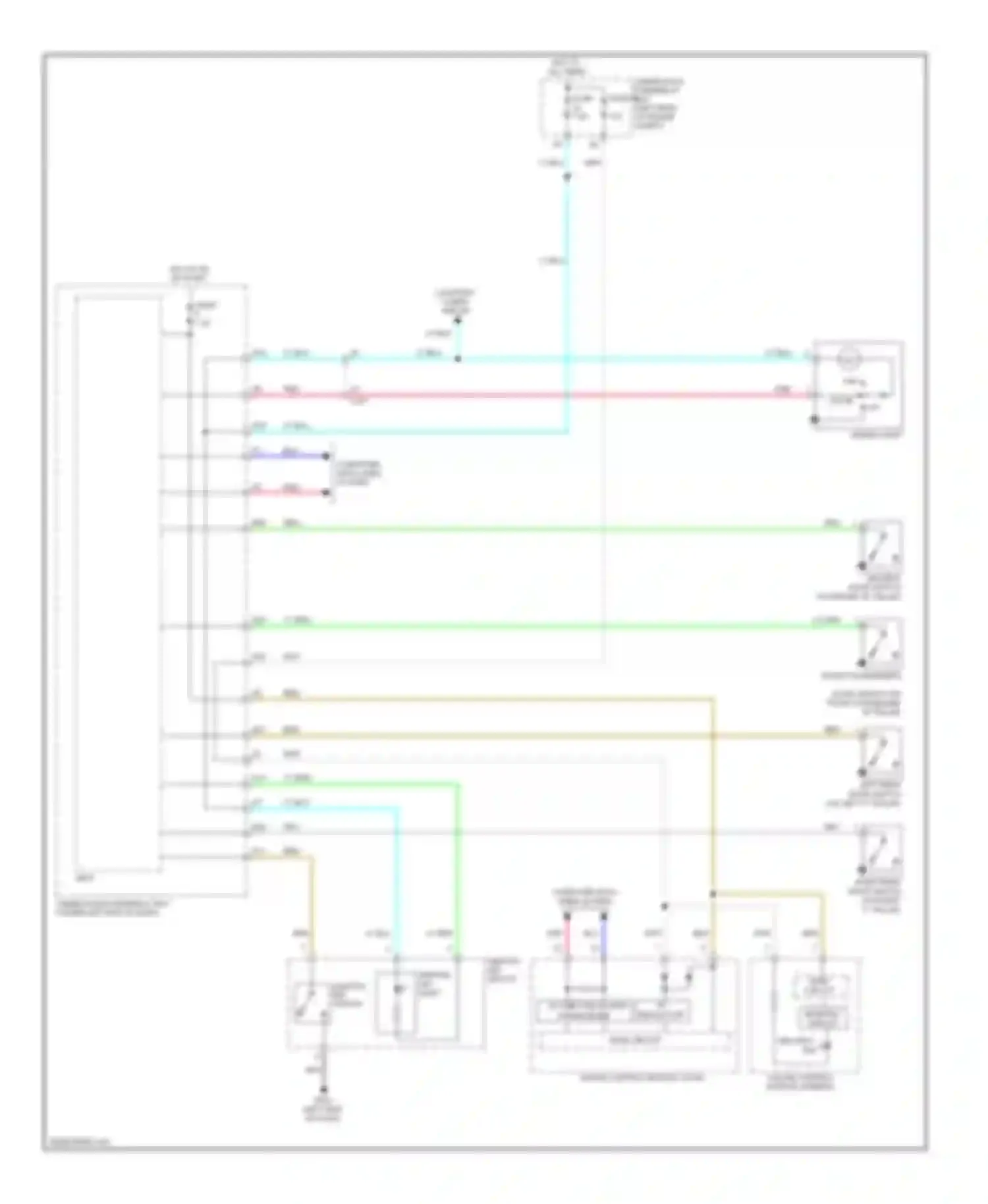 Civic Honda IX (2011-2015): Entry light timer circuit, hybrid
