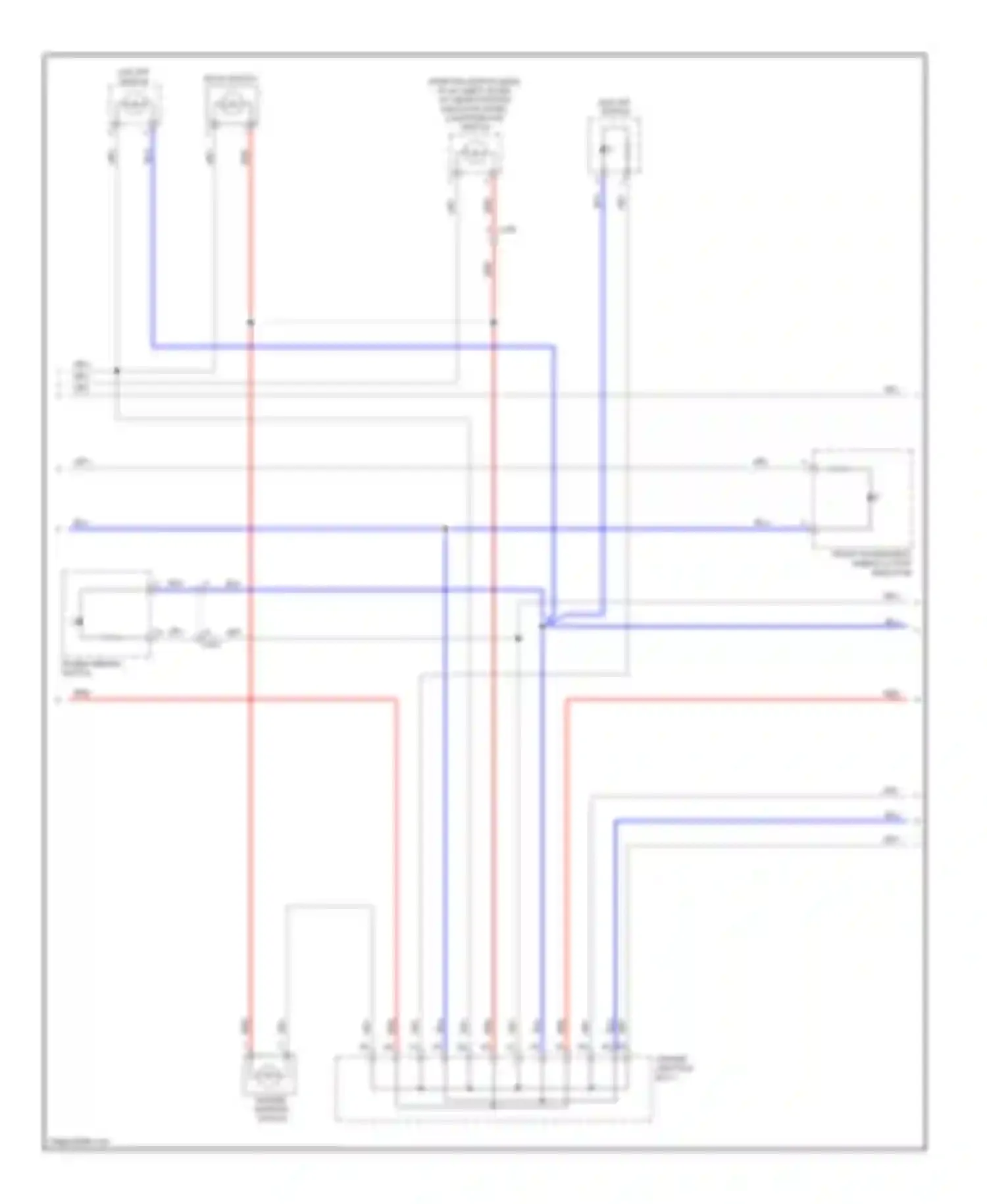 Civic Honda IX (2011-2015): Instrument illumination circuit, hybrid (2 of 3)