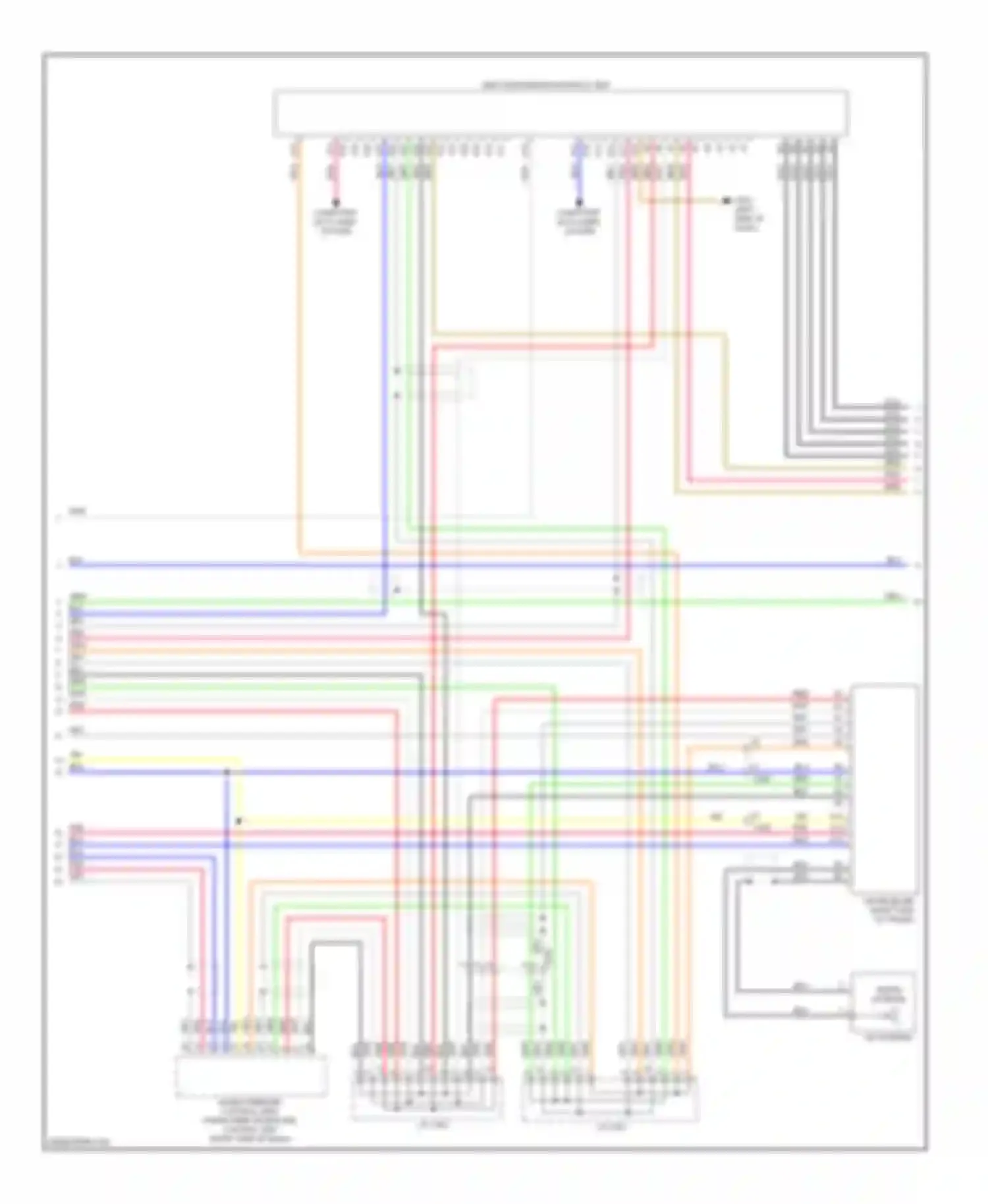 Civic Honda IX (2011-2015): Navigation circuit, except hybrid base (3 of 4)