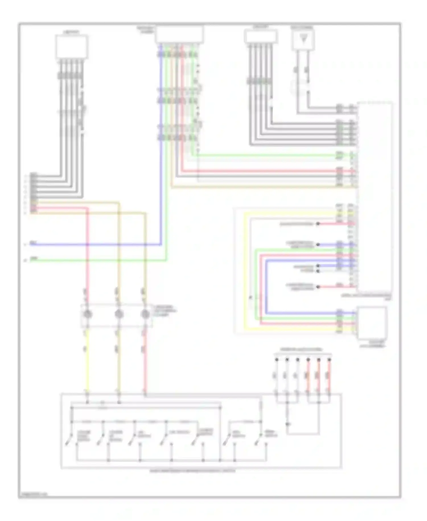 Civic Honda IX (2011-2015): Navigation circuit, except hybrid base (4 of 4)