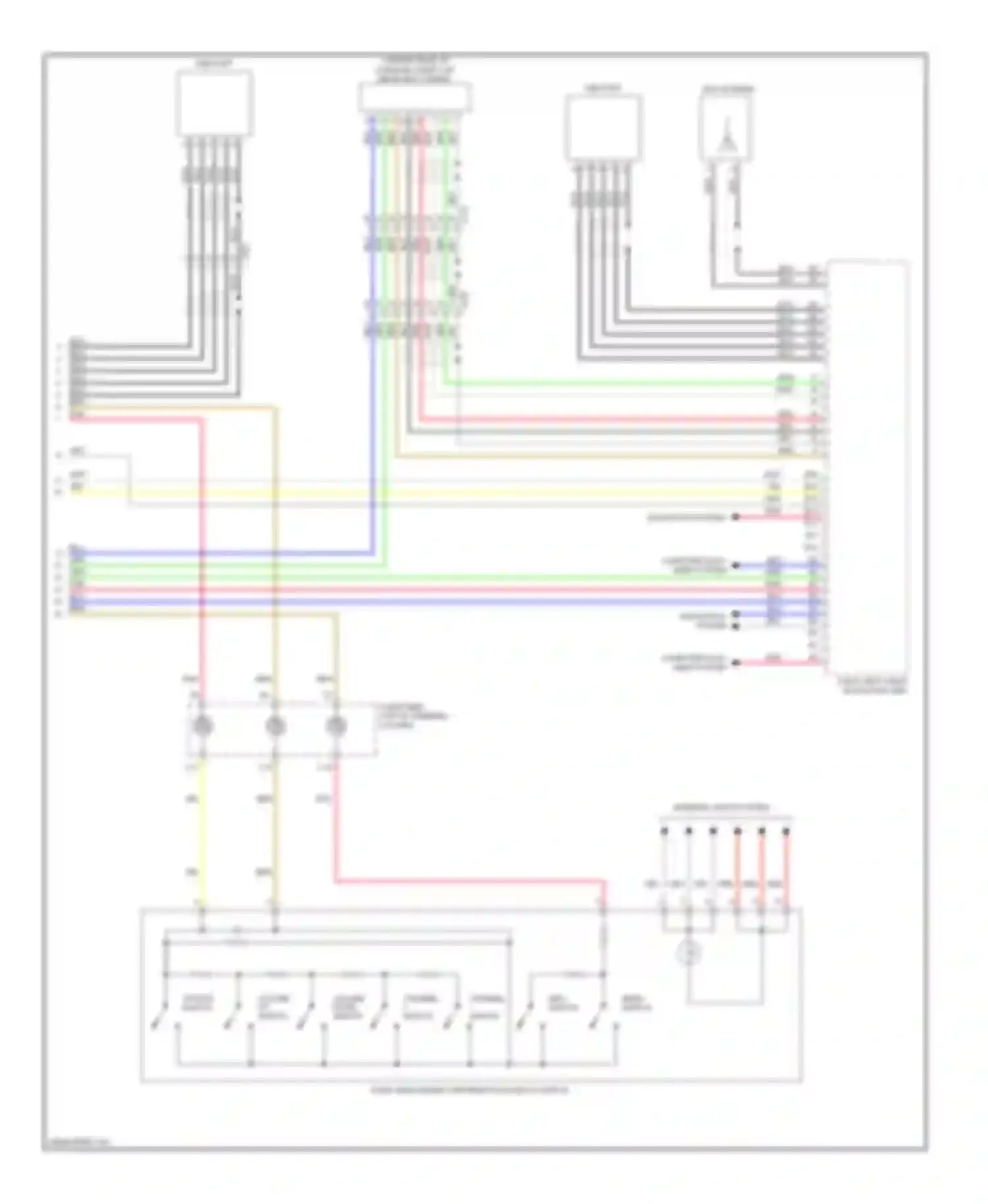 Civic Honda IX (2011-2015): Navigation circuit, hybrid base (4 of 4)