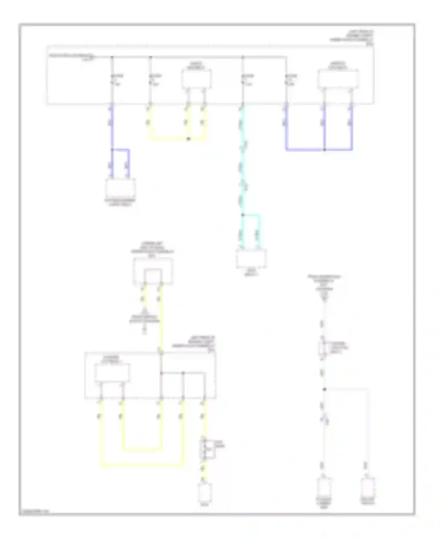 Civic Honda IX (2011-2015): Power distribution circuit, hybrid (5 of 5)
