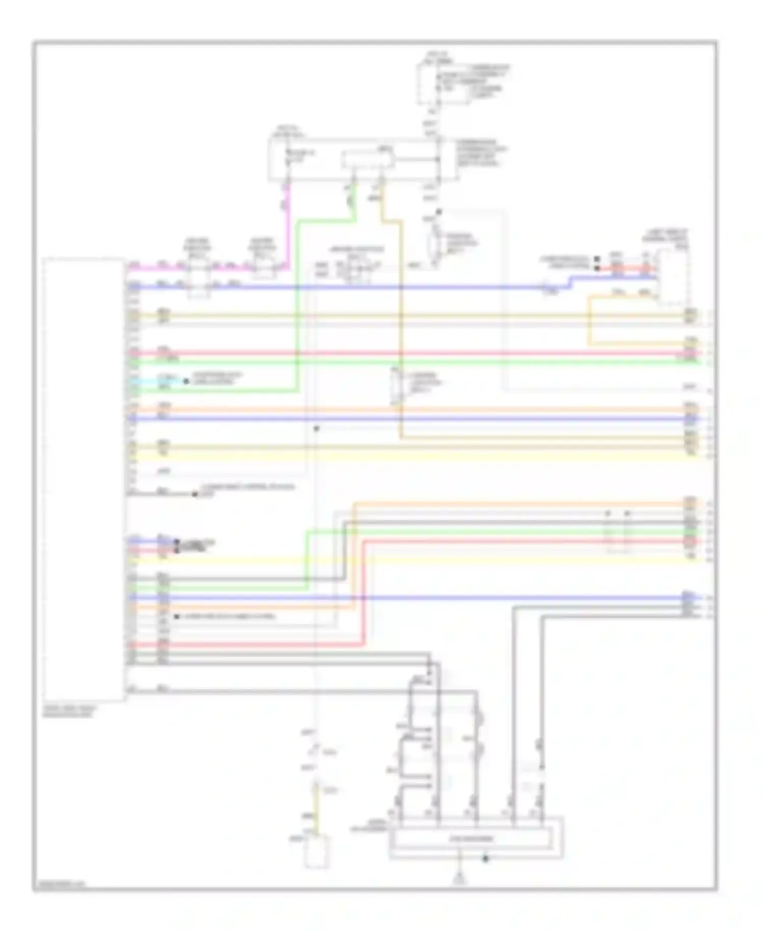 Civic Honda IX (2011-2015): Base radio circuit, hybrid without navigation (1 of 4)