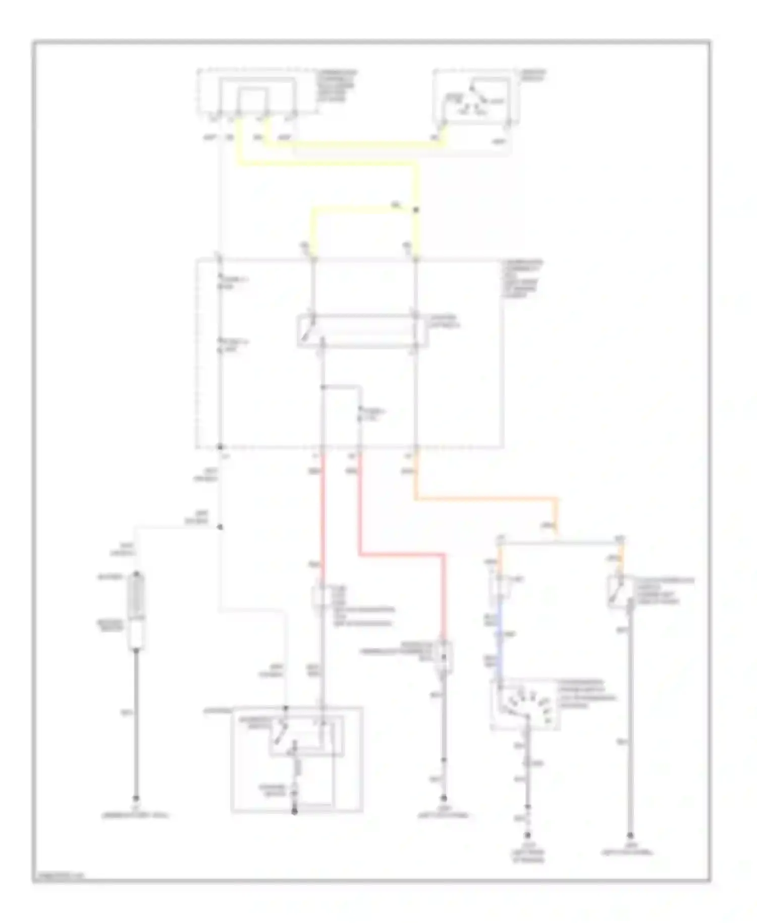 Civic Honda IX (2011-2015): Starting circuit, except hybrid