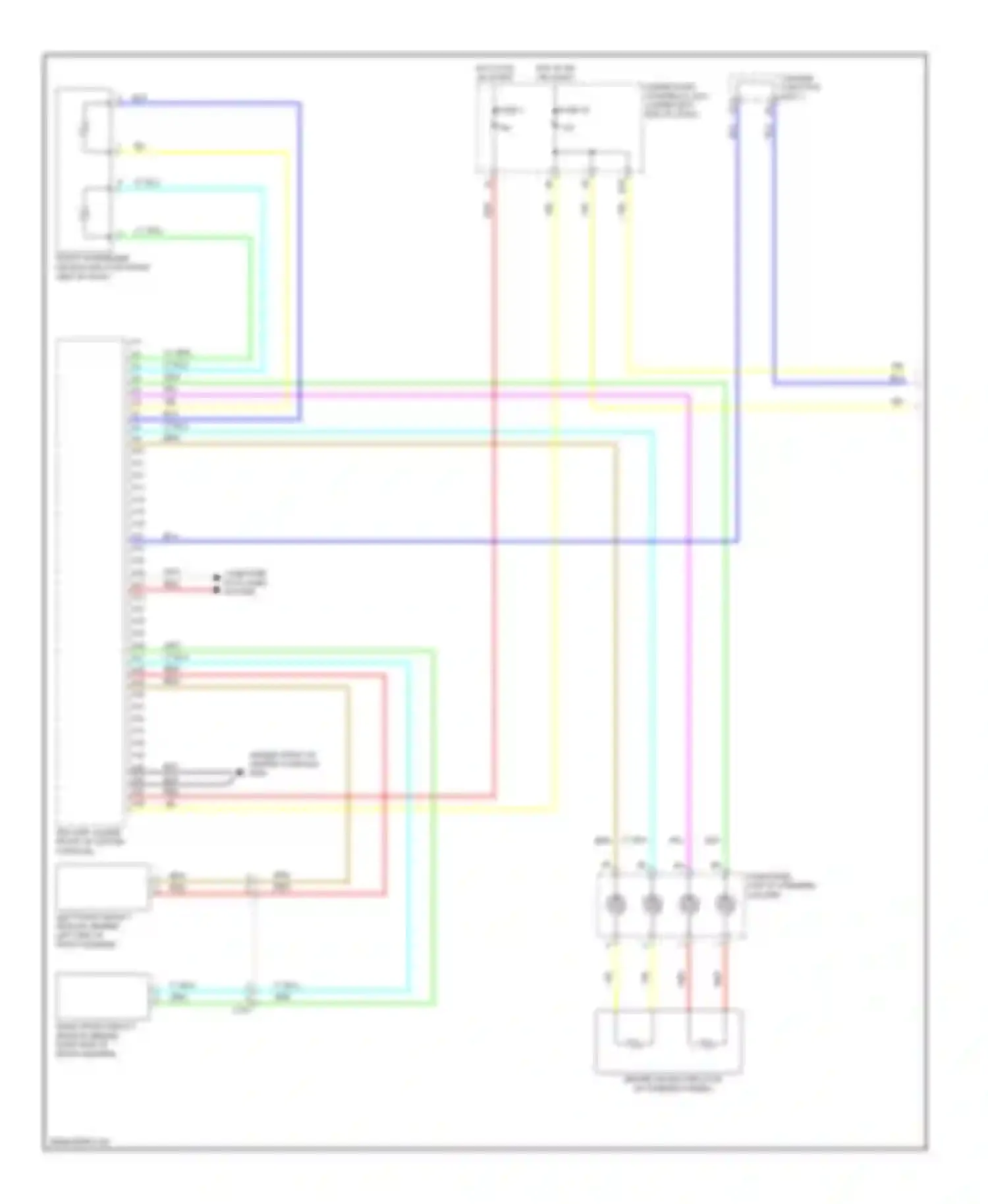 Civic Honda IX (2011-2015): Supplemental restraints circuit, hybrid (1 of 4)