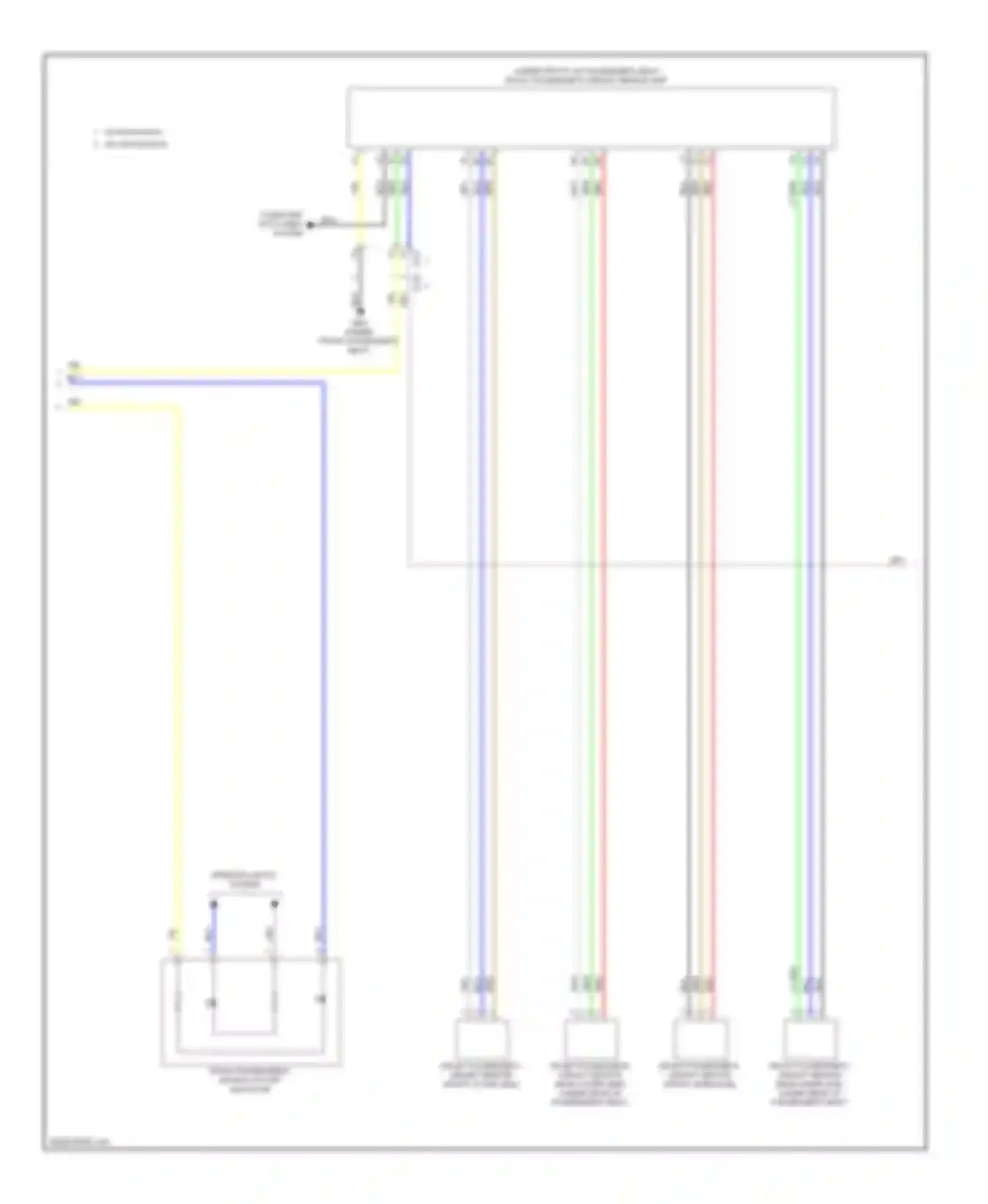 Civic Honda IX (2011-2015): Supplemental restraints circuit, hybrid (2 of 4)