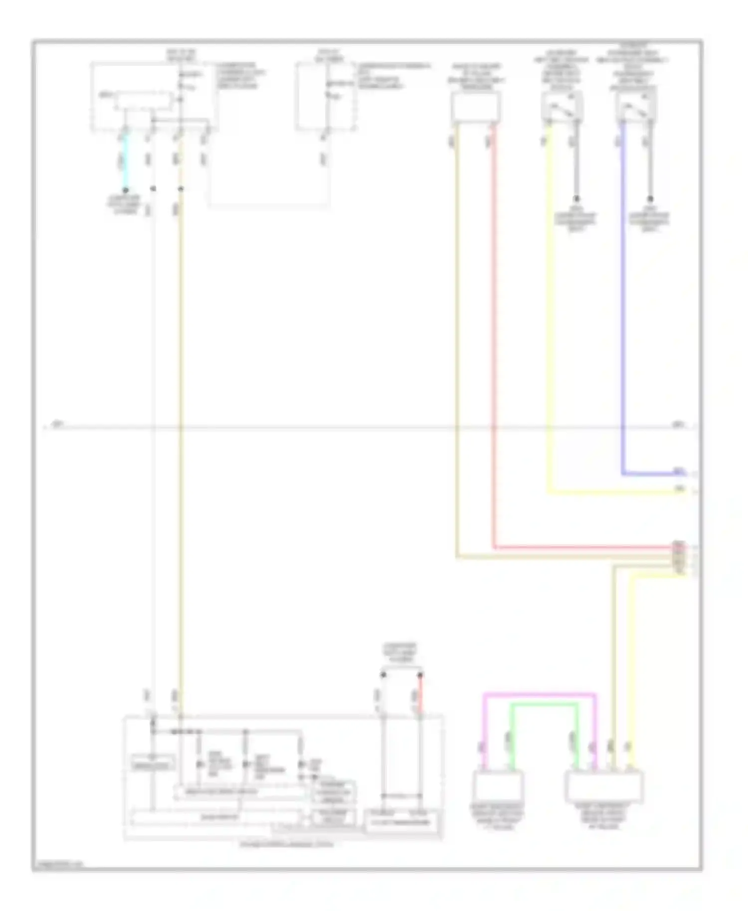 Civic Honda IX (2011-2015): Supplemental restraints circuit, hybrid (3 of 4)