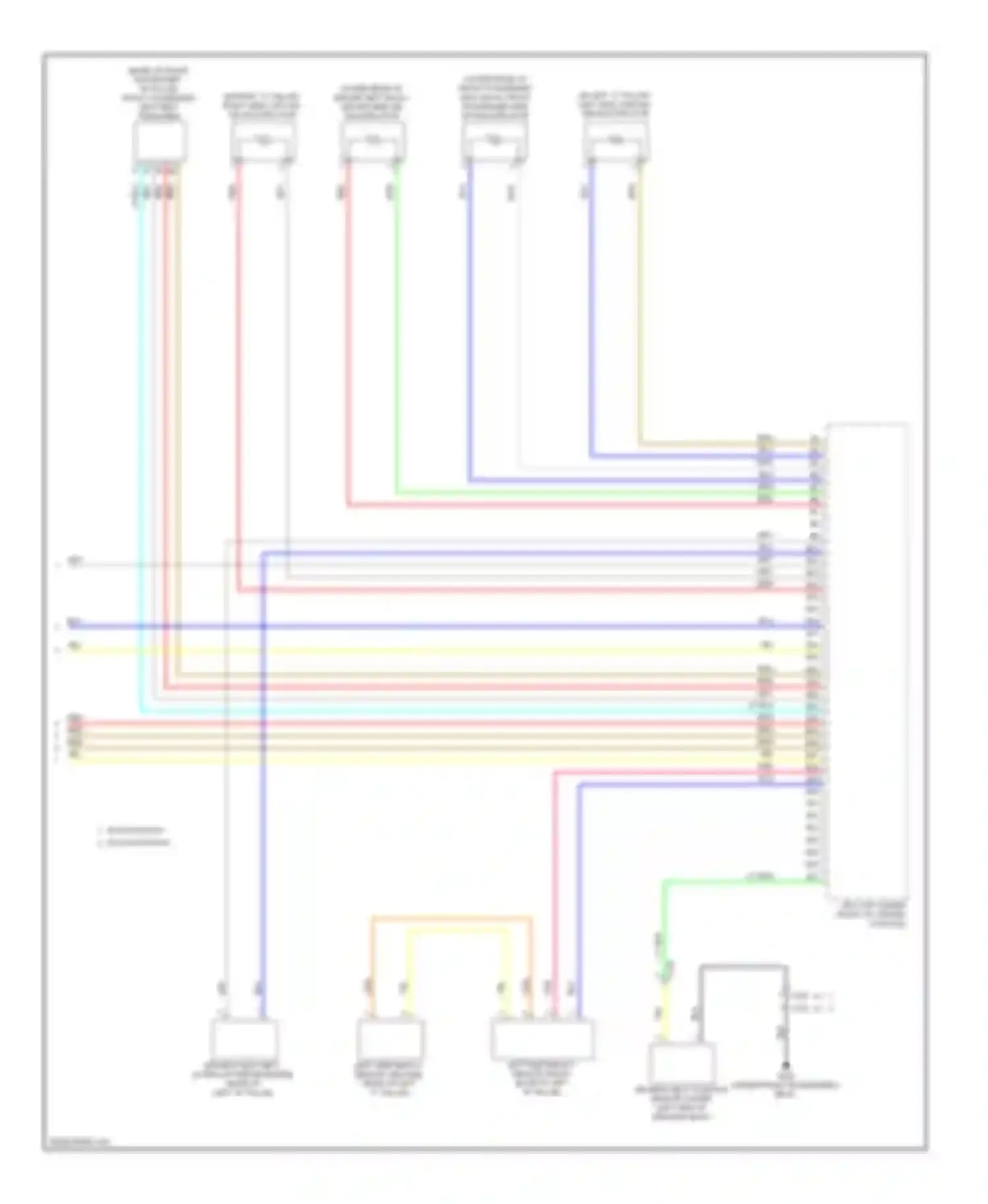Civic Honda IX (2011-2015): Supplemental restraints circuit, hybrid (4 of 4)