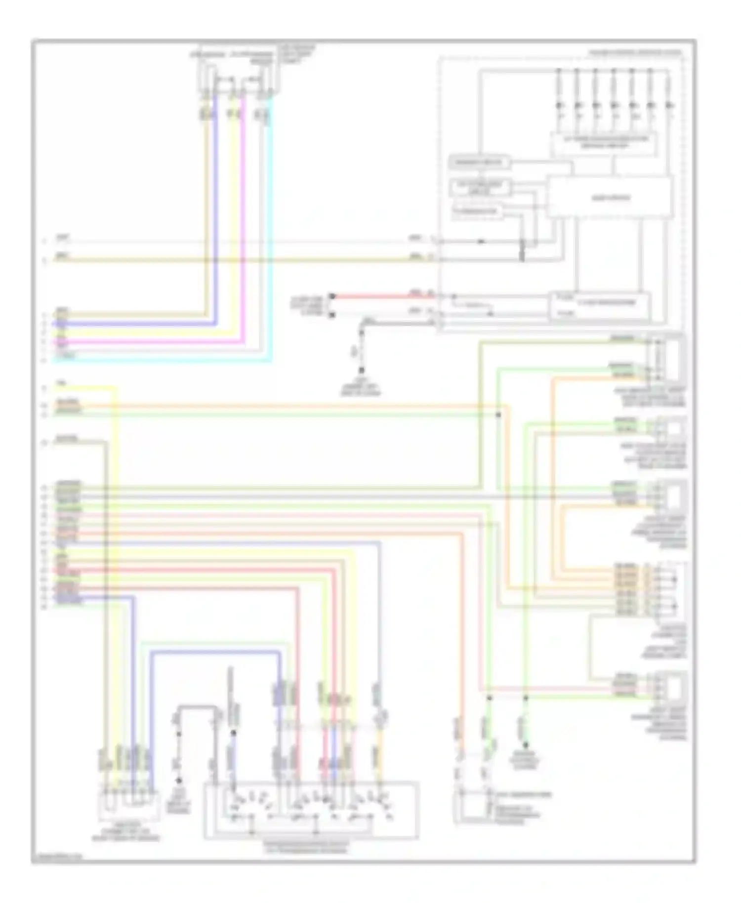 Civic Honda IX (2011-2015): Transmission circuit, except hybrid (2 of 2)