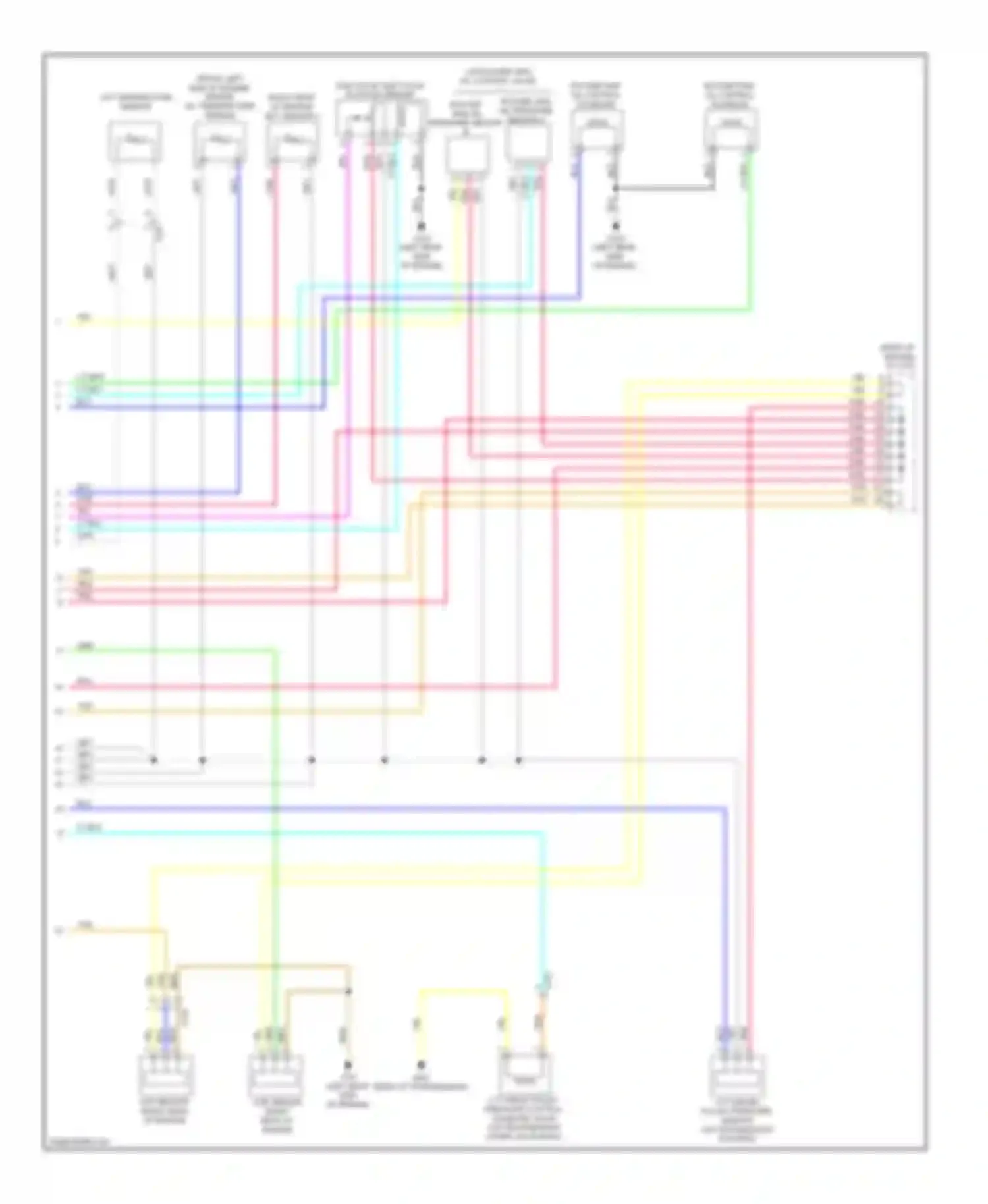 Civic Honda IX (2011-2015): Transmission circuit, hybrid (3 of 3)