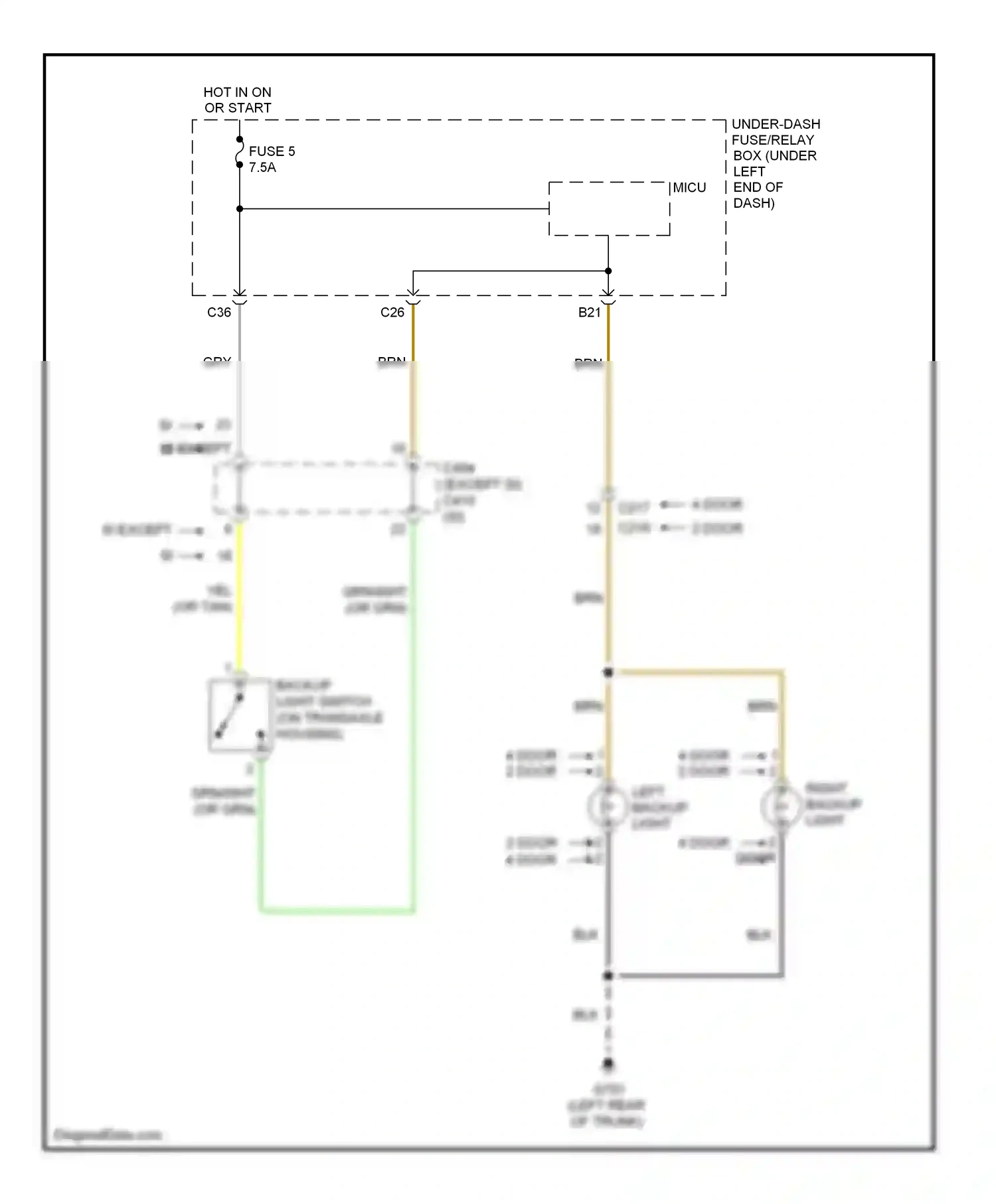 Wiring diagram blk for Honda Civic IX (2011-2015) (53 of 164)
