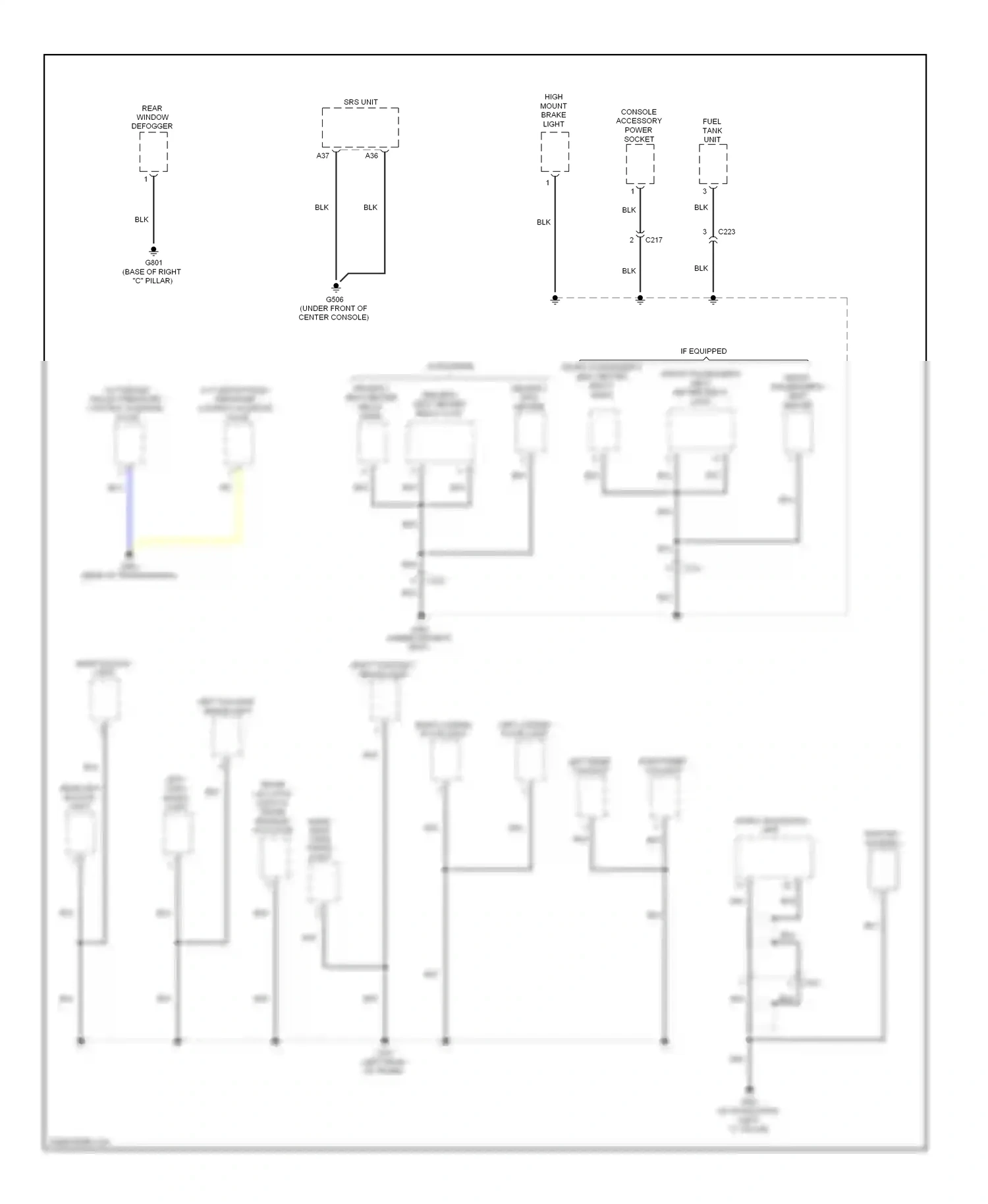 Wiring diagram blk for Honda Civic IX (2011-2015) (139 of 164)