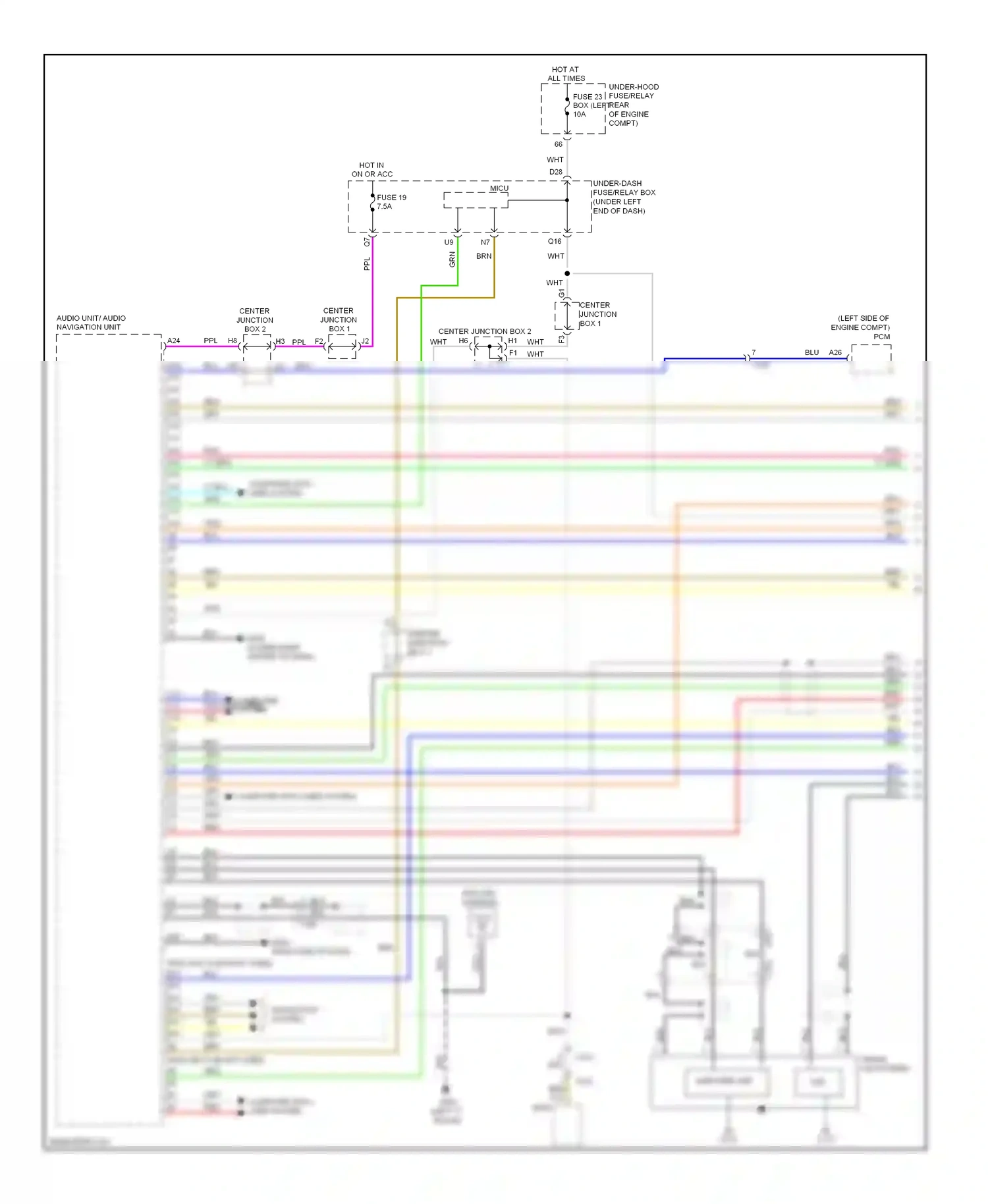 Wiring diagram brn for Honda Civic IX (2011-2015) (88 of 158)