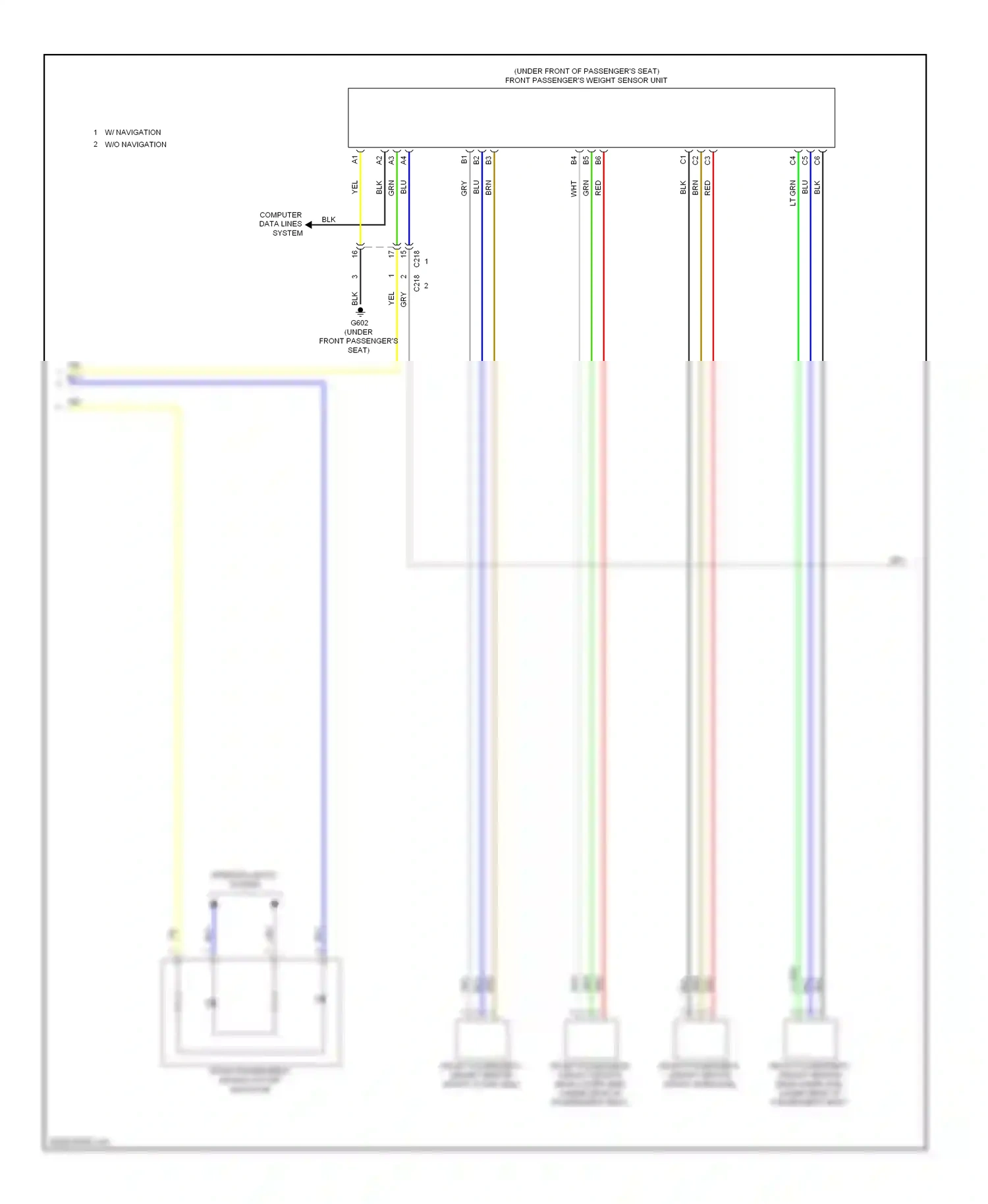 Wiring diagram computer data lines system for Honda Civic IX (2011-2015) (89 of 101)