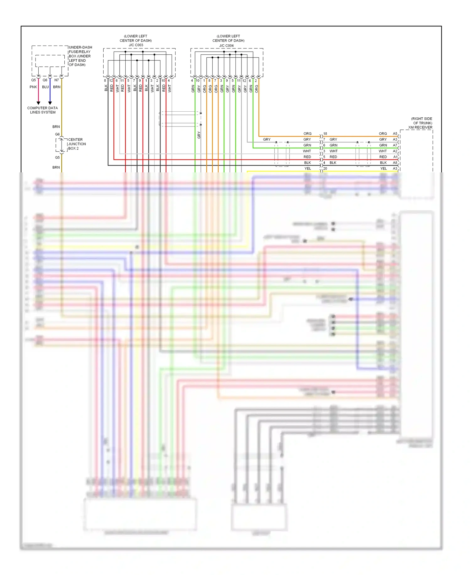 Wiring diagram computer data lines system for Honda Civic IX (2011-2015) (52 of 101)