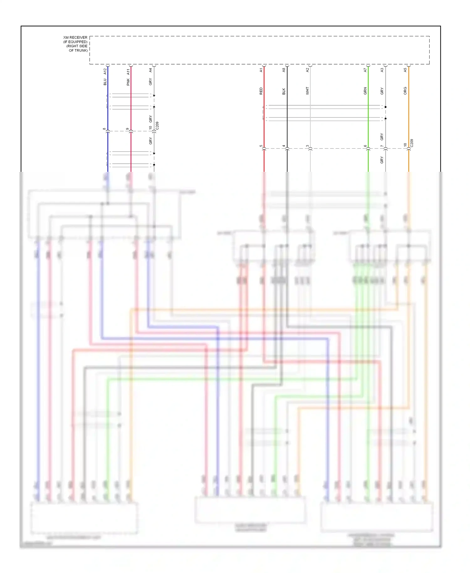 Wiring diagram grn for Honda Civic IX (2011-2015) (29 of 143)